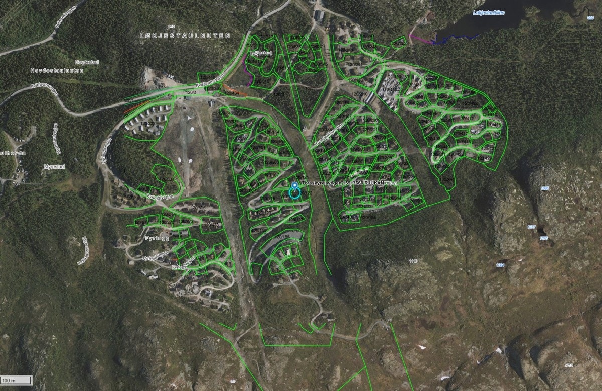 Toreskyrkjavegen 159 i Gaustatoppen Naturpark Galleribilde