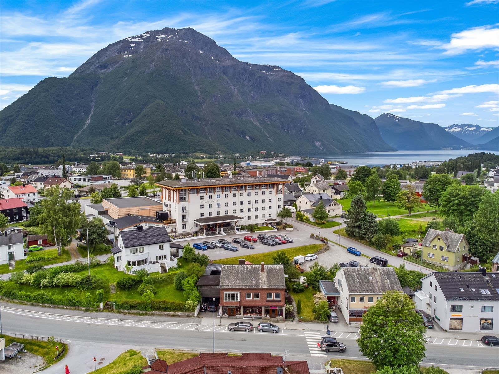 Dronefoto Galleribilde