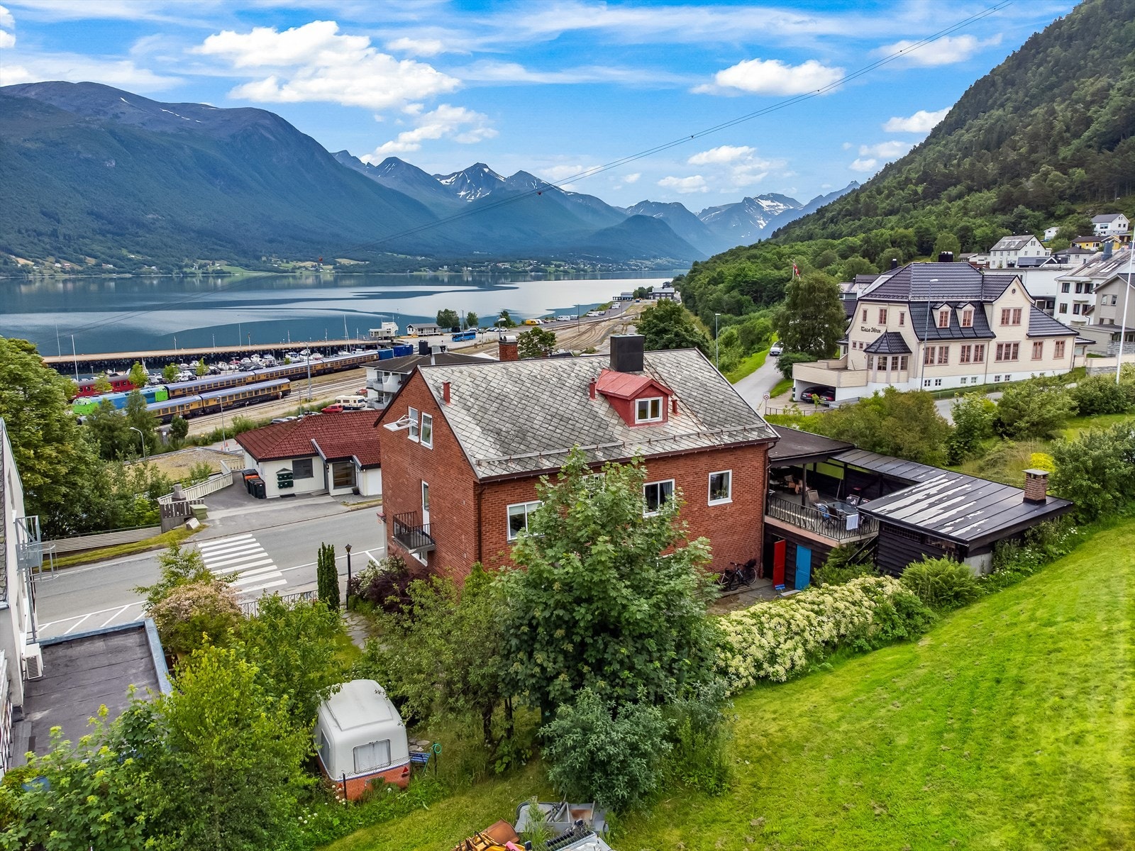 Dronefoto Galleribilde