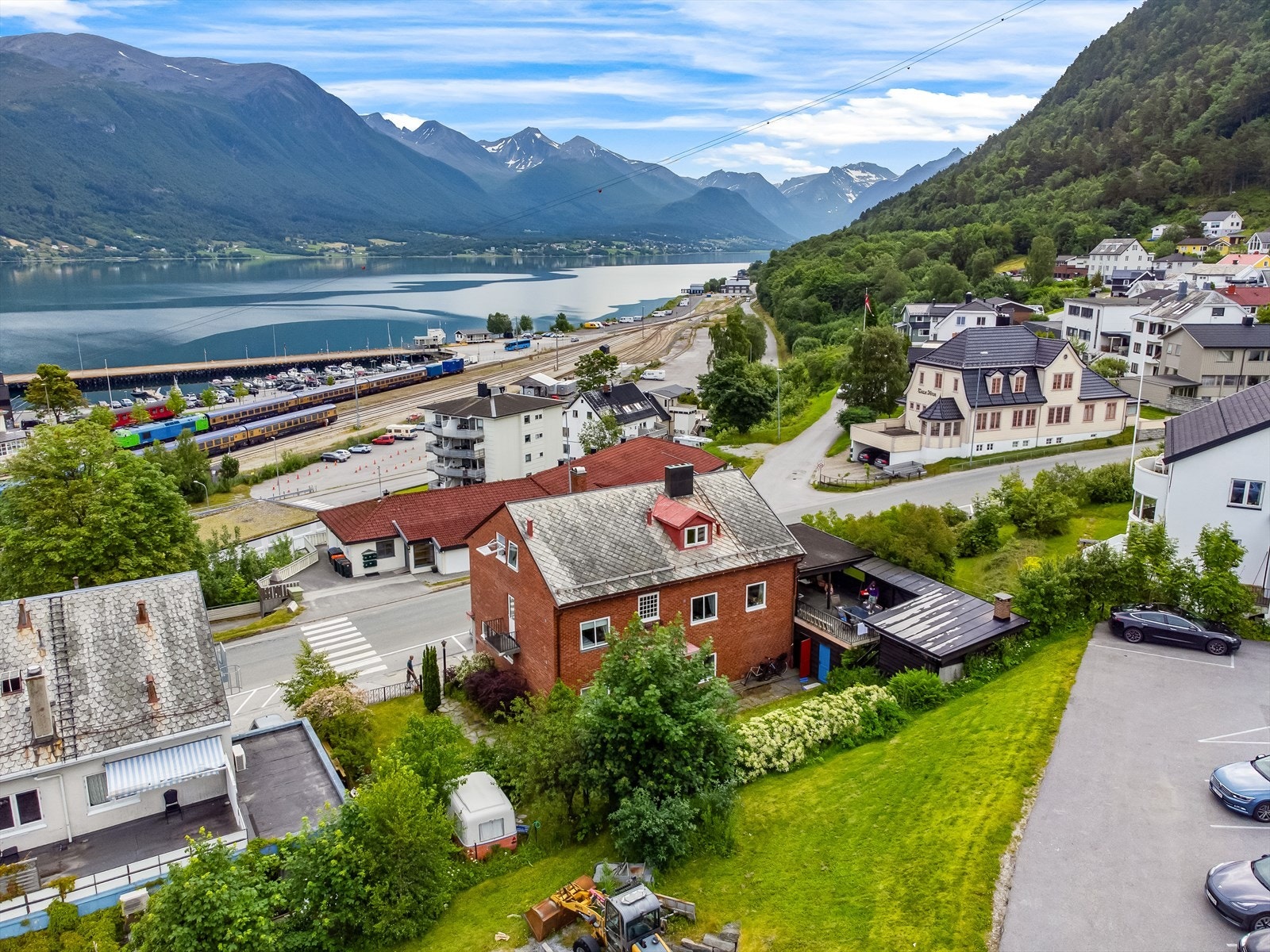 Dronefoto Galleribilde