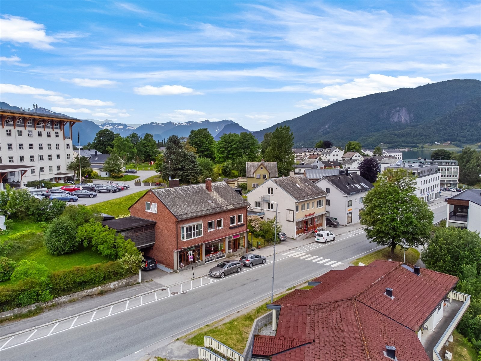 Dronefoto Galleribilde