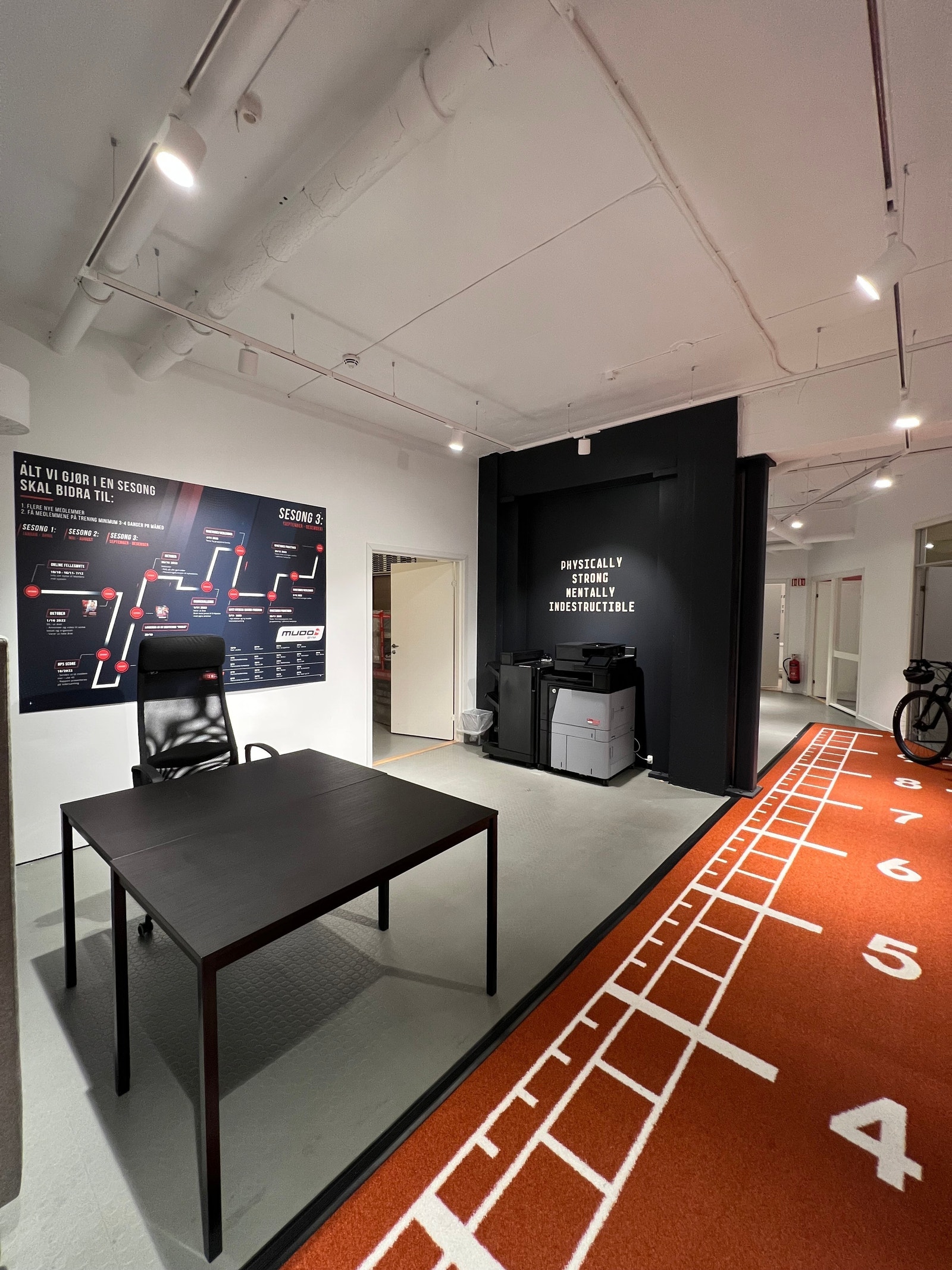 Fellesareal med printer og tilgang til kjøkken Galleribilde