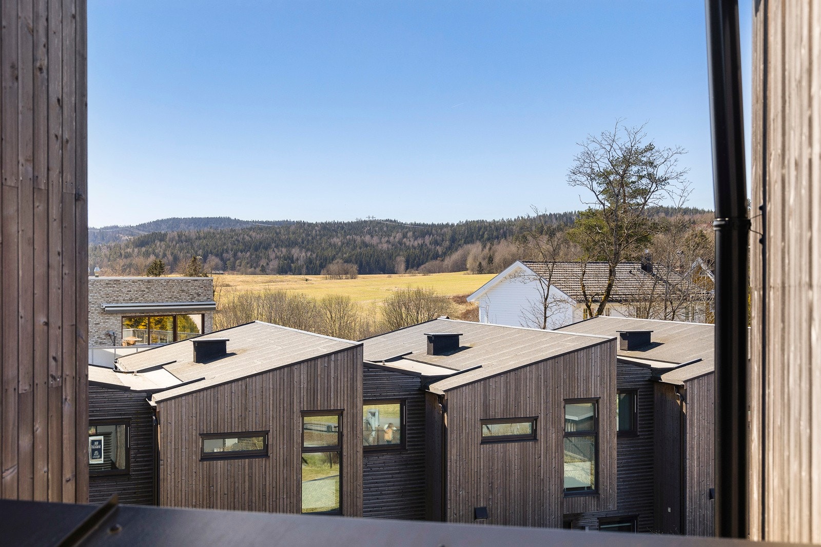 Utsikt fra balkongen. Galleribilde