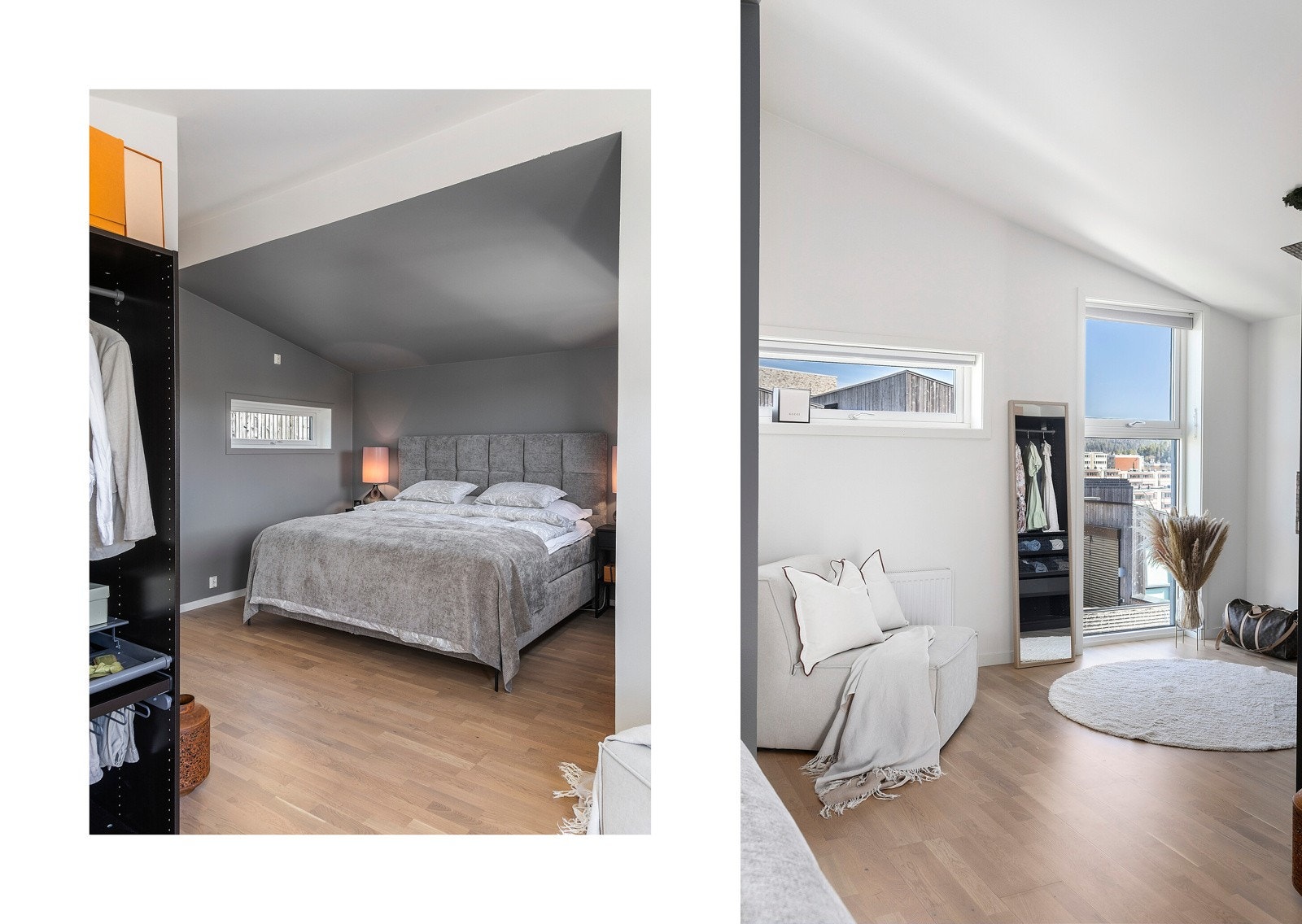 Romslig og innbydende med god plass til dobbeltseng. Galleribilde