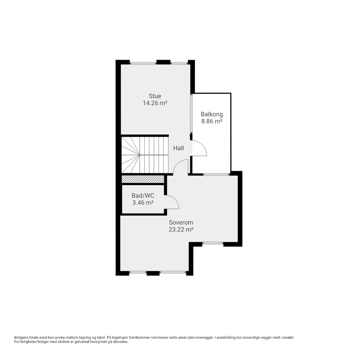 Plantegning 3. etasje. Galleribilde