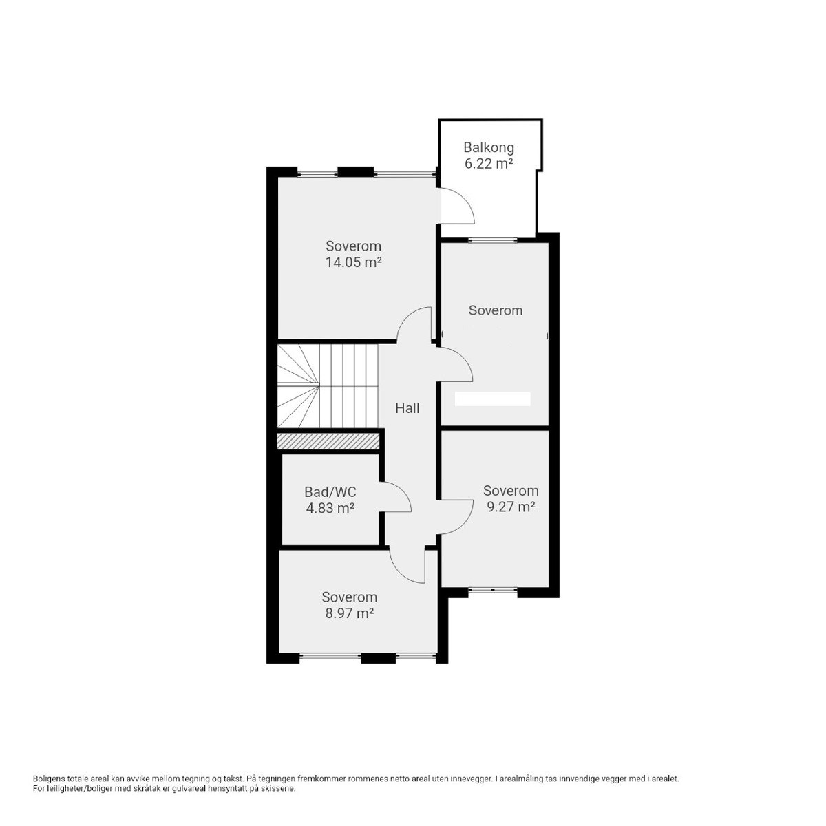 Plantegning 2. etasje. Galleribilde