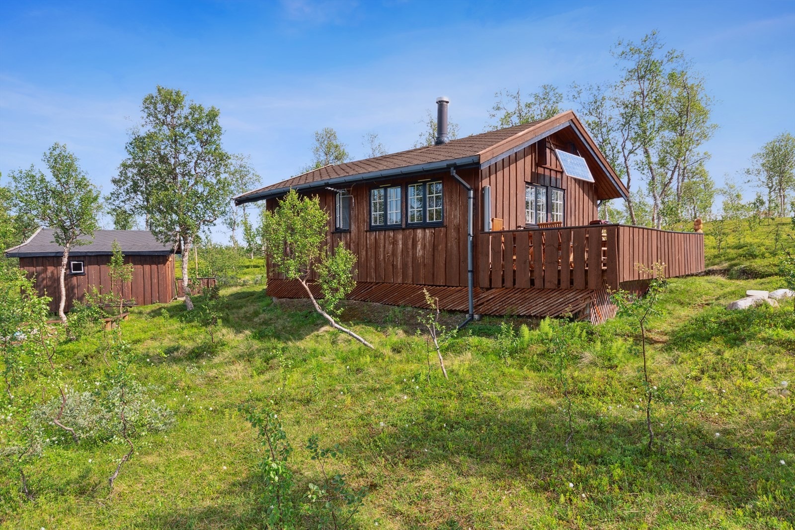 Sjarmerende hytte hvor man virkelig får hyttefølelsen og kan koble av fra en travel hverdag - La ikke denne sjansen gå ifra deg! Galleribilde