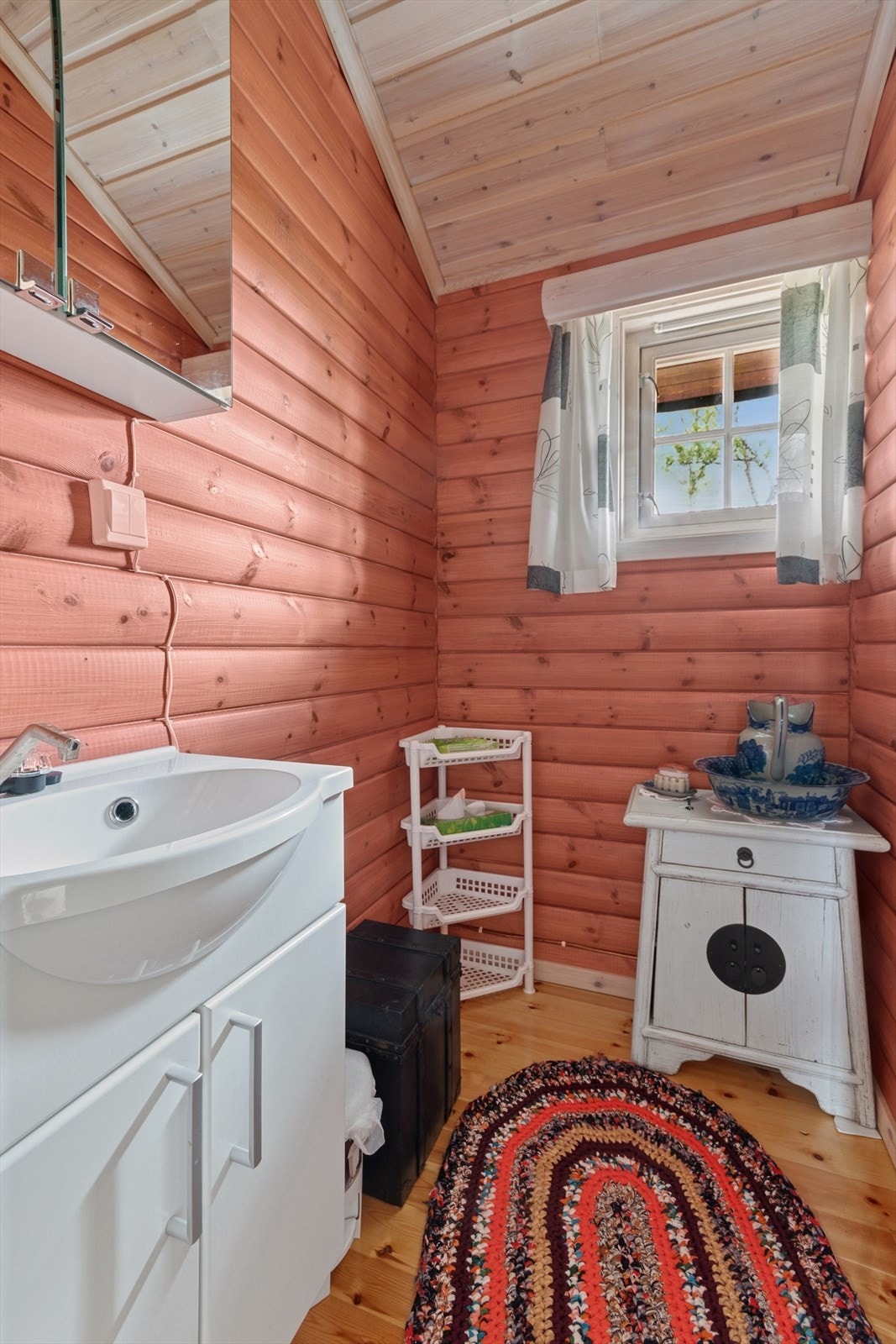 Rom med vask. Galleribilde