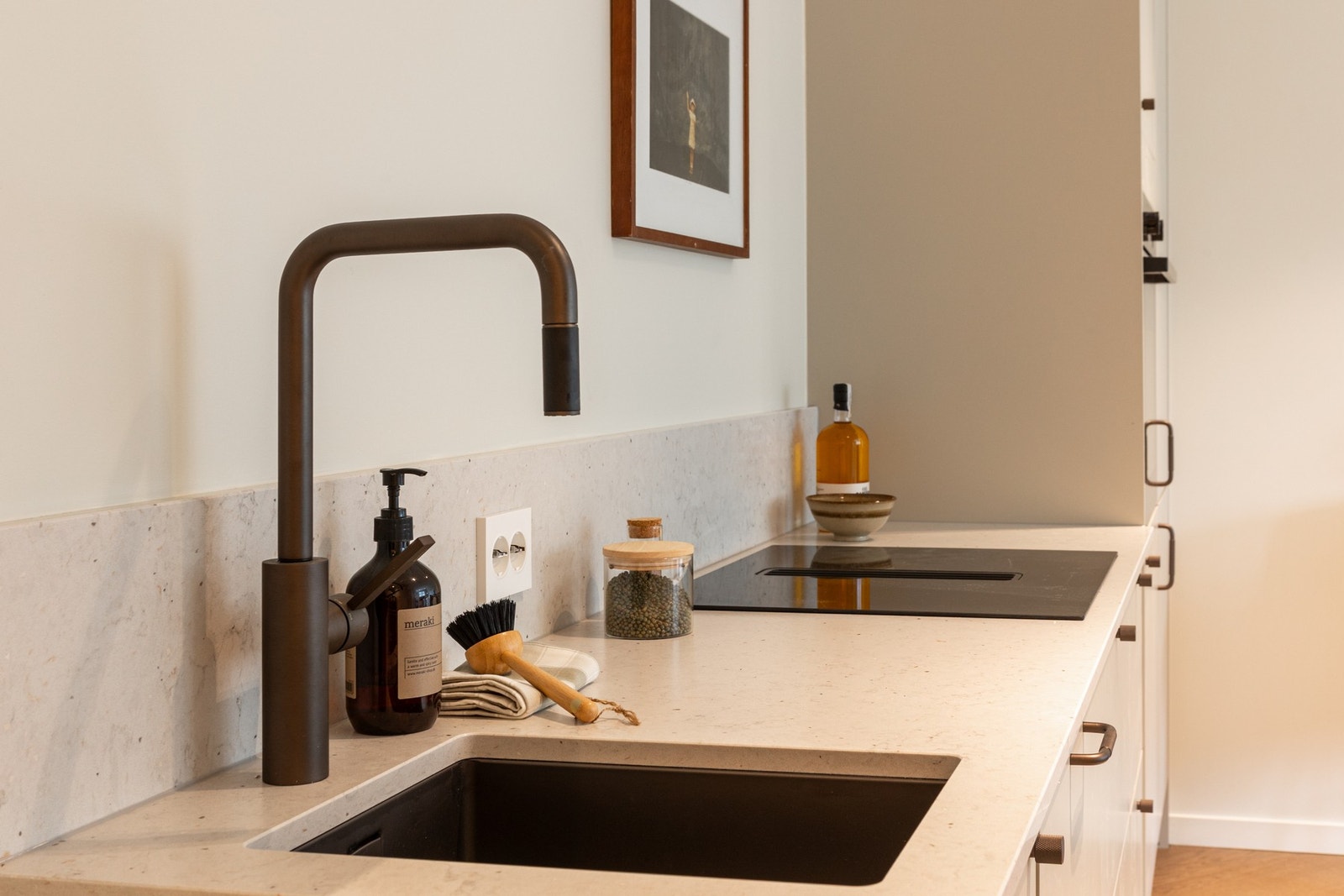 Helt nytt og lekkert kjøkken fra den danske kvalitetsleverandøren HTH. Galleribilde