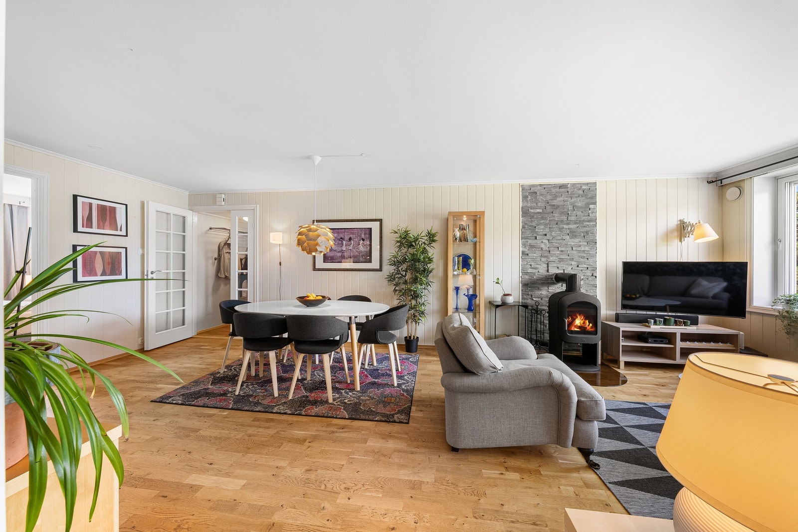 Stuen måler hele 29 m². Galleribilde