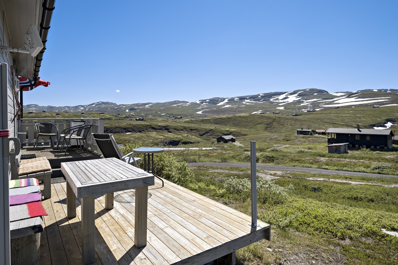 Terrasse med fantastisk utsikt. Galleribilde