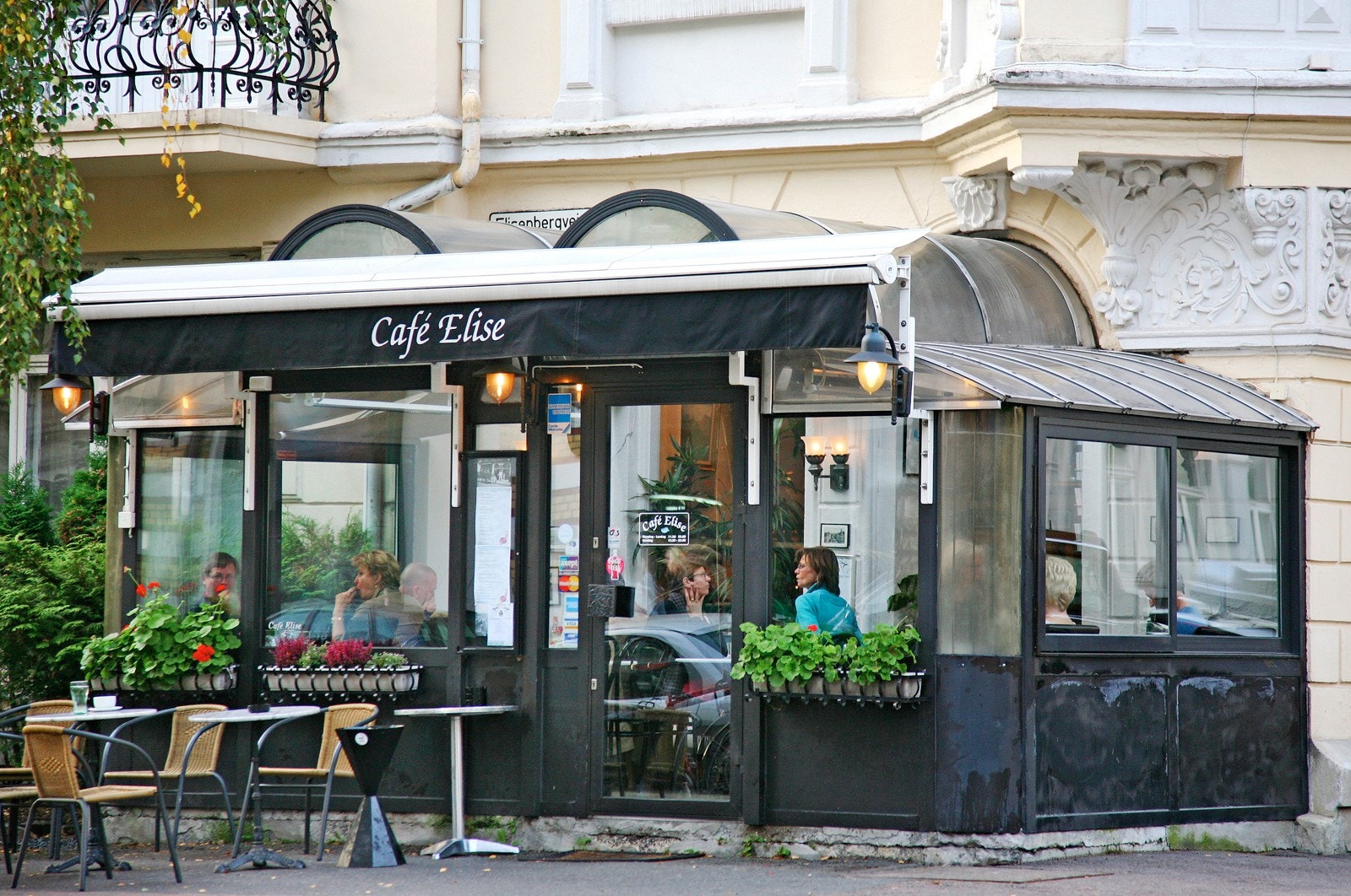 Cafe Elise i Elisenbergveien Galleribilde