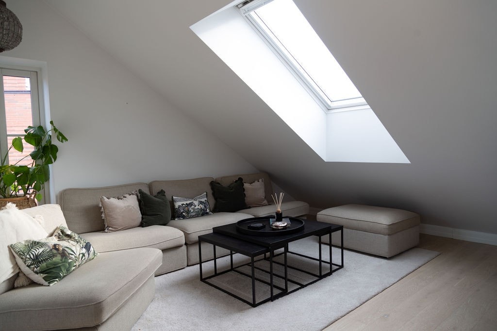 Stue i boligens øvre etasje. Galleribilde