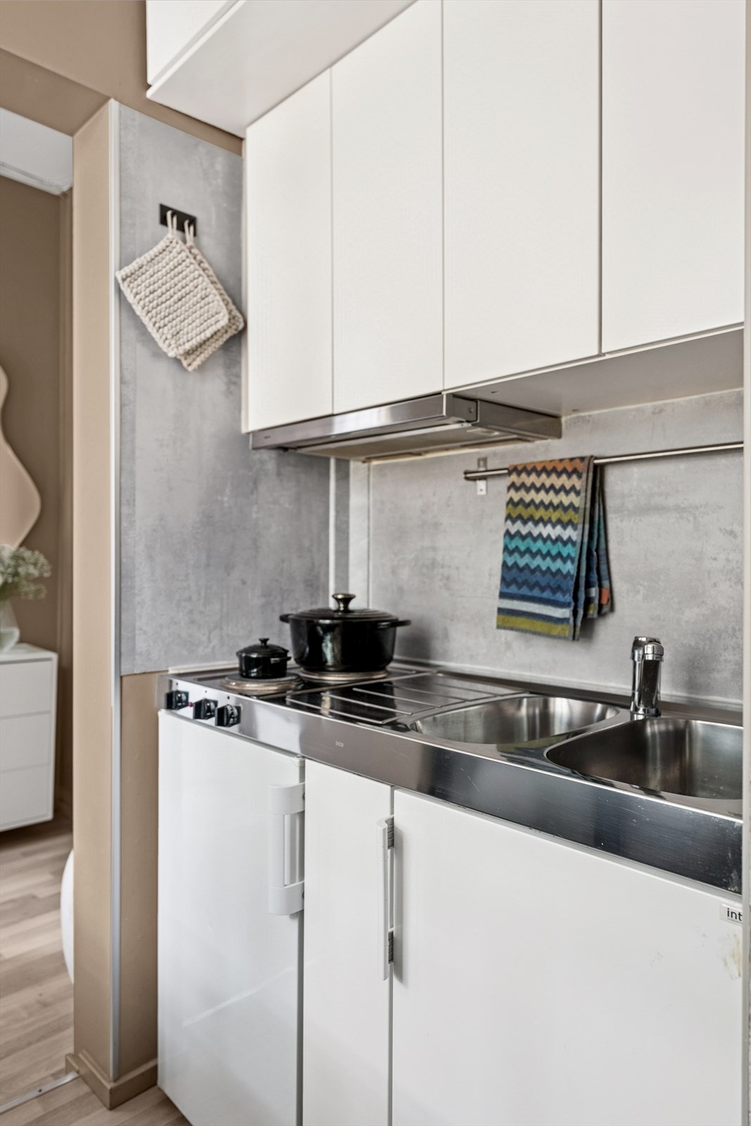 Her er det god plass til oppbevaring. Galleribilde