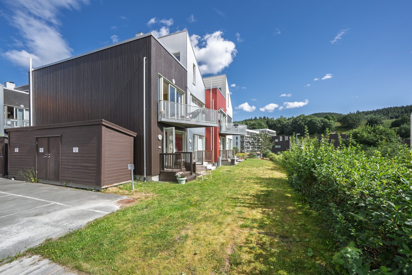 Endebeliggenheten sørger for luftighet og en i større grad privat følelse. Galleribilde