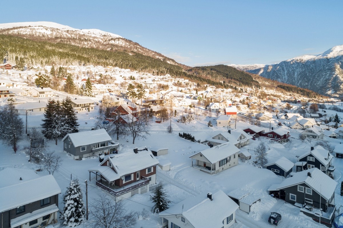 Dronebilde Galleribilde