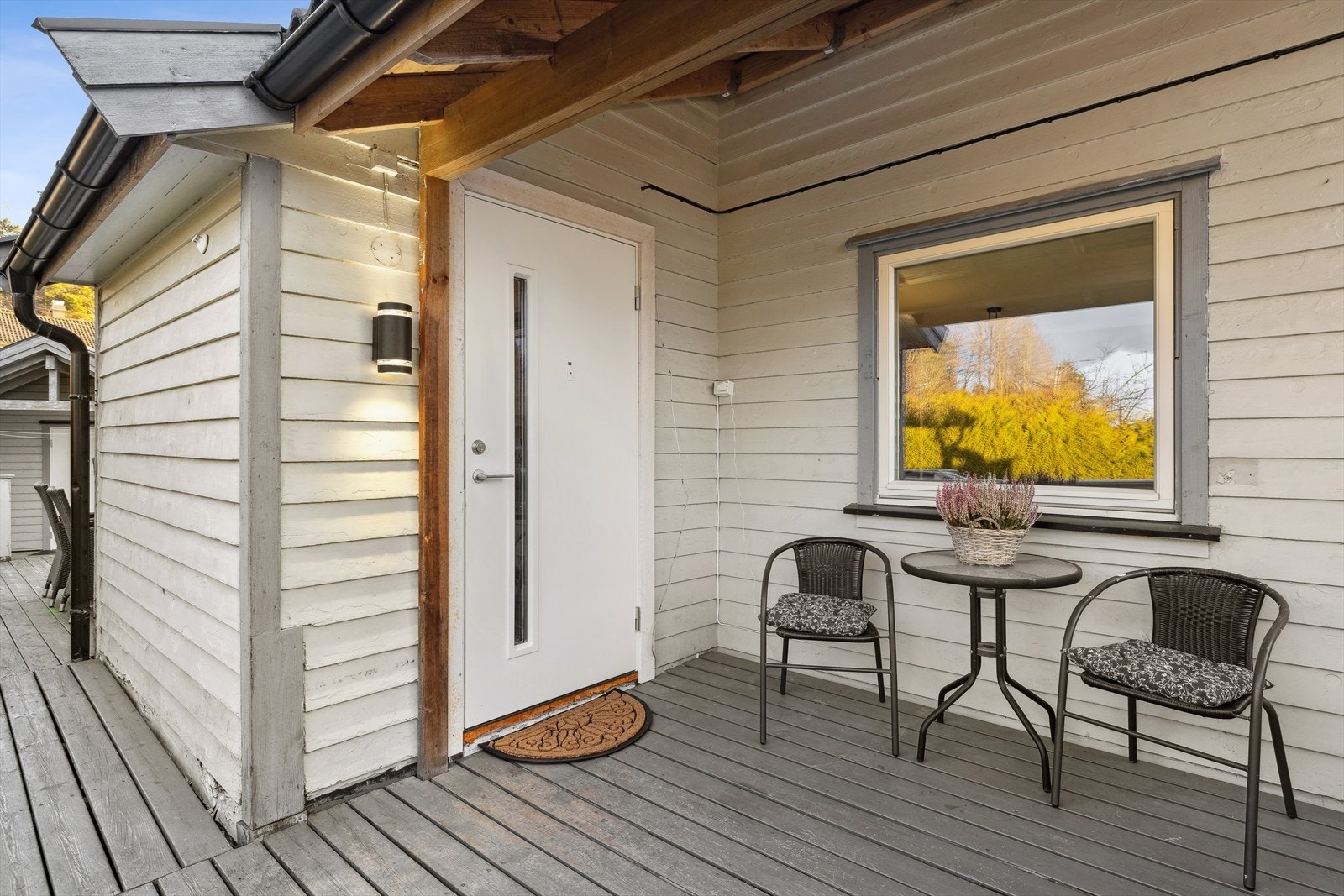 Overbygd inngangsparti Galleribilde