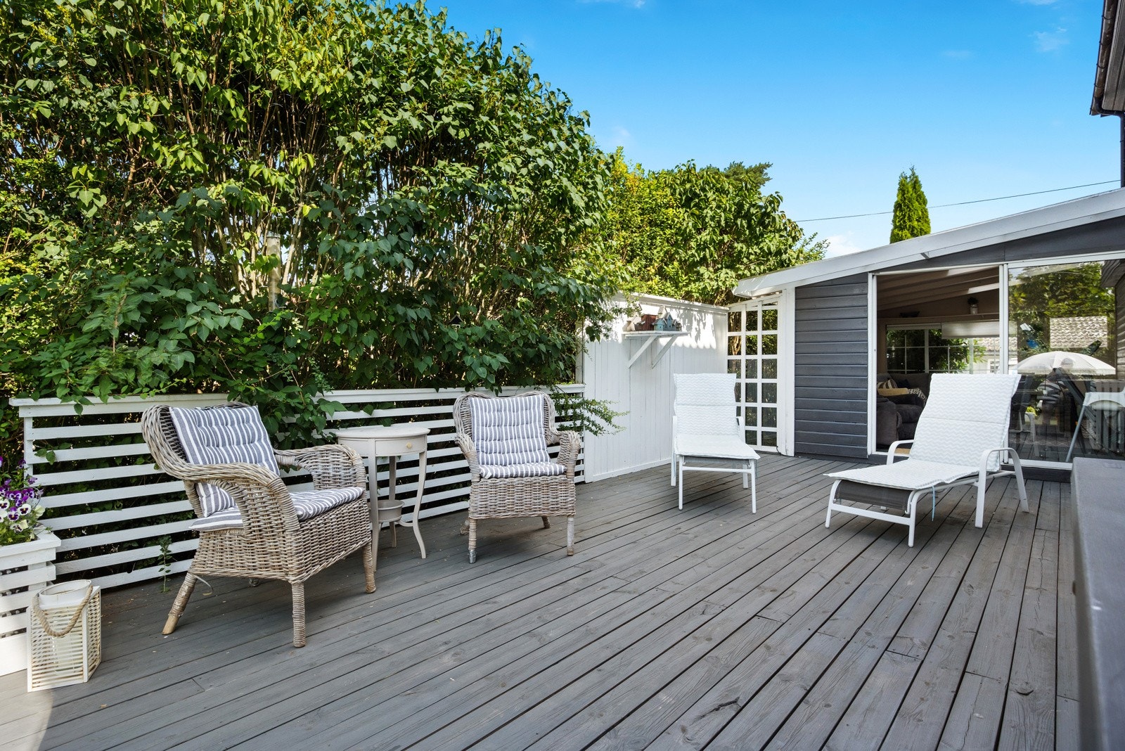 Solrike uteplasser Galleribilde