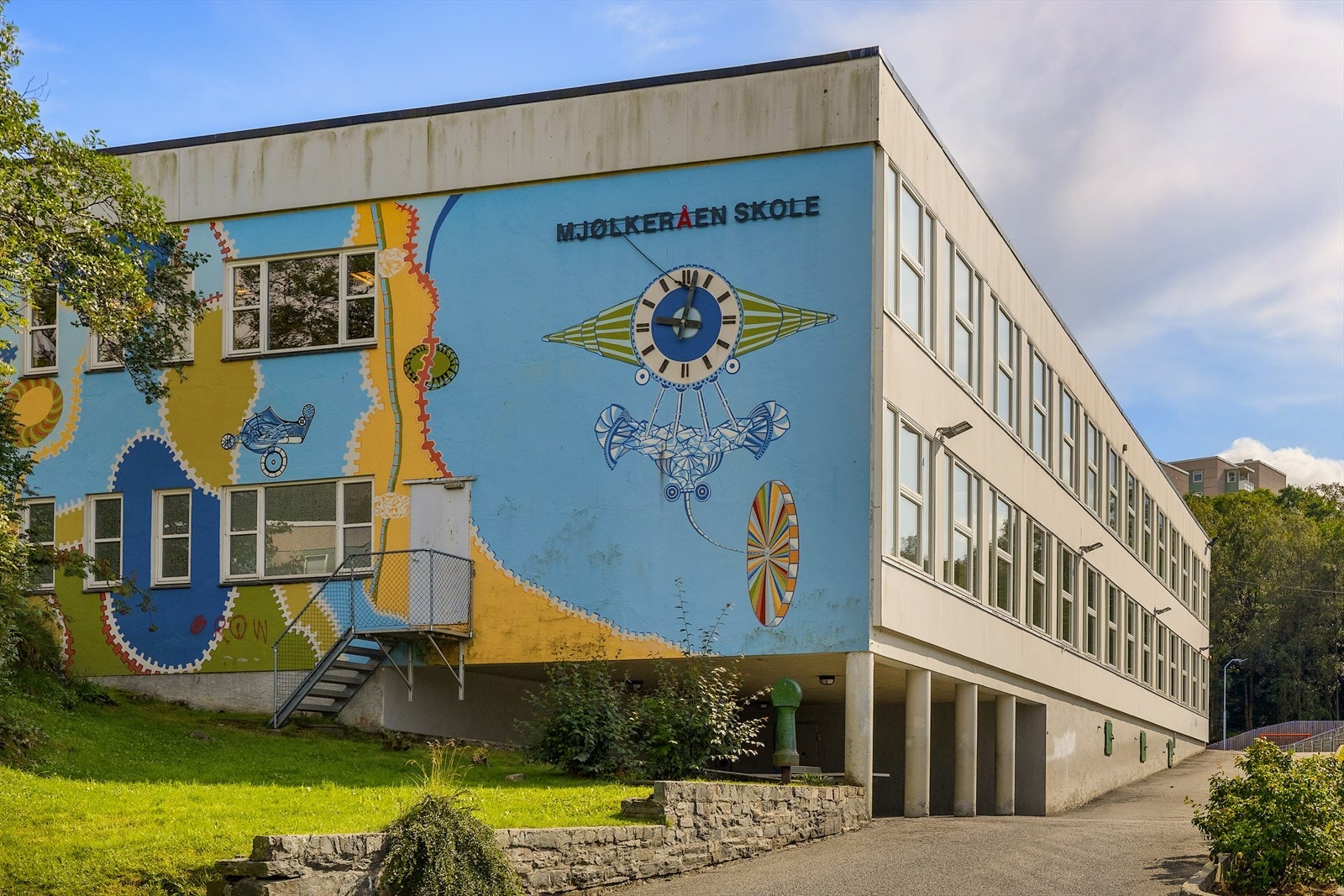 Kort vei til Mjølkeråen skole Galleribilde