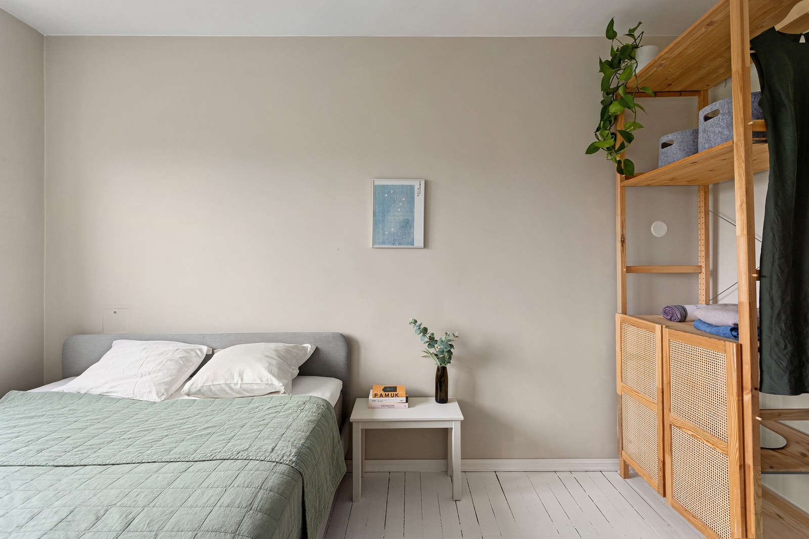 Her ligger alt tilrette for en god natts søvn. Galleribilde