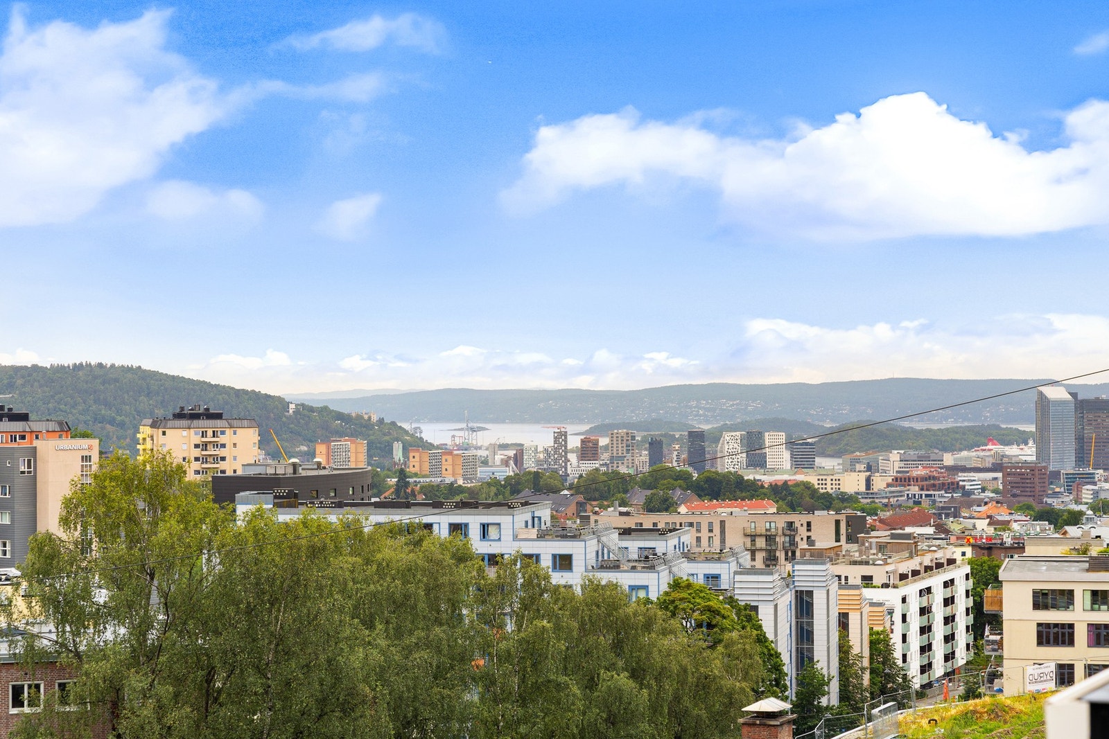 Flott utsikt fra stuen! Galleribilde