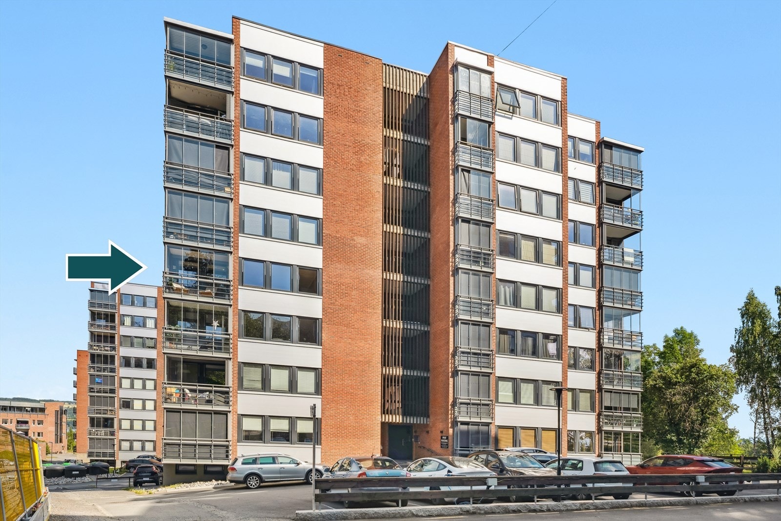 Leiligheten ligger sentrumsnært med gangavstand til NTNU og det meste du trenger Galleribilde