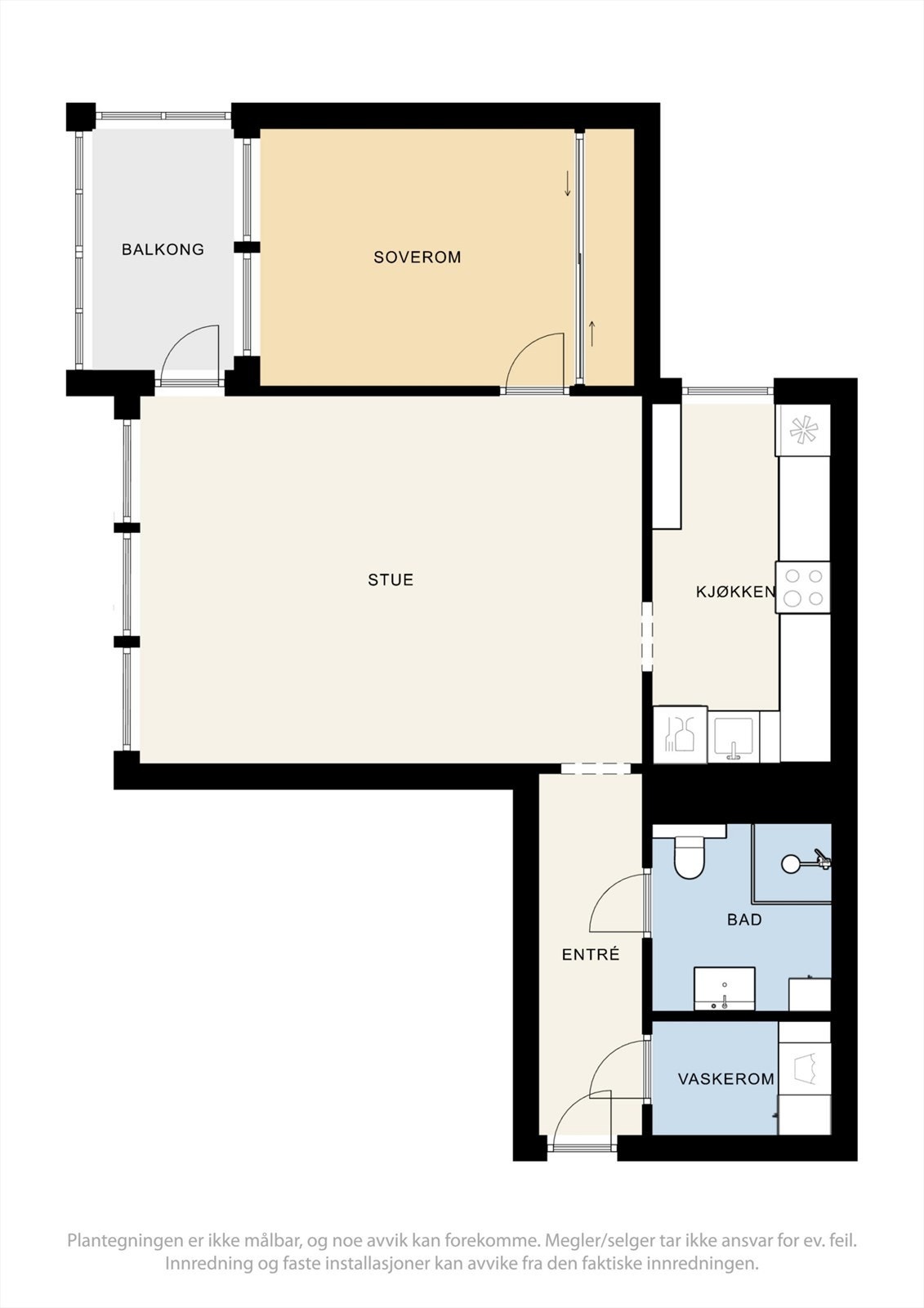 Plantegning Galleribilde