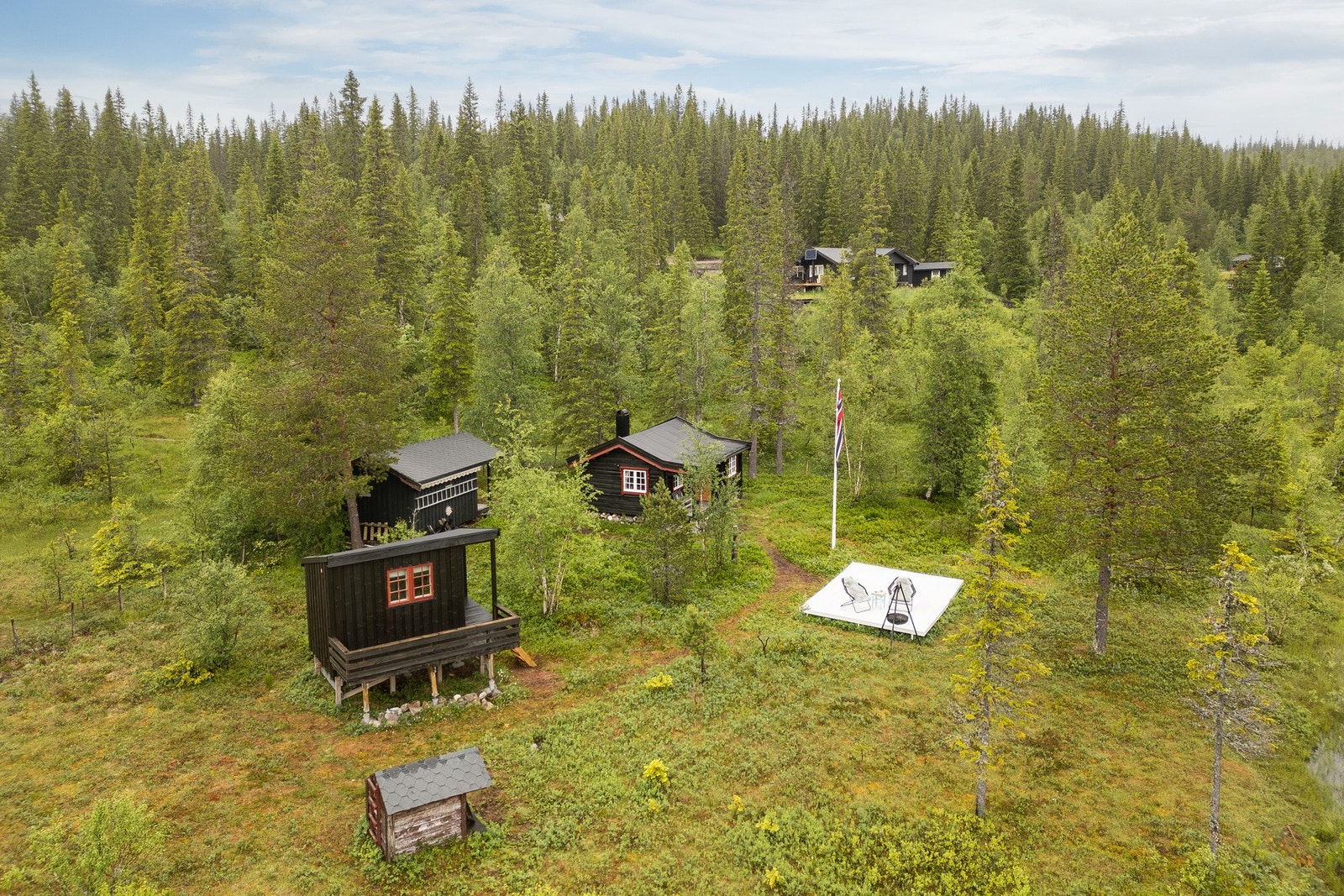 I området er det flott turområde på sommeren og fint område for ski på vinteren, med kort veg til oppkjørte skiløyper Galleribilde