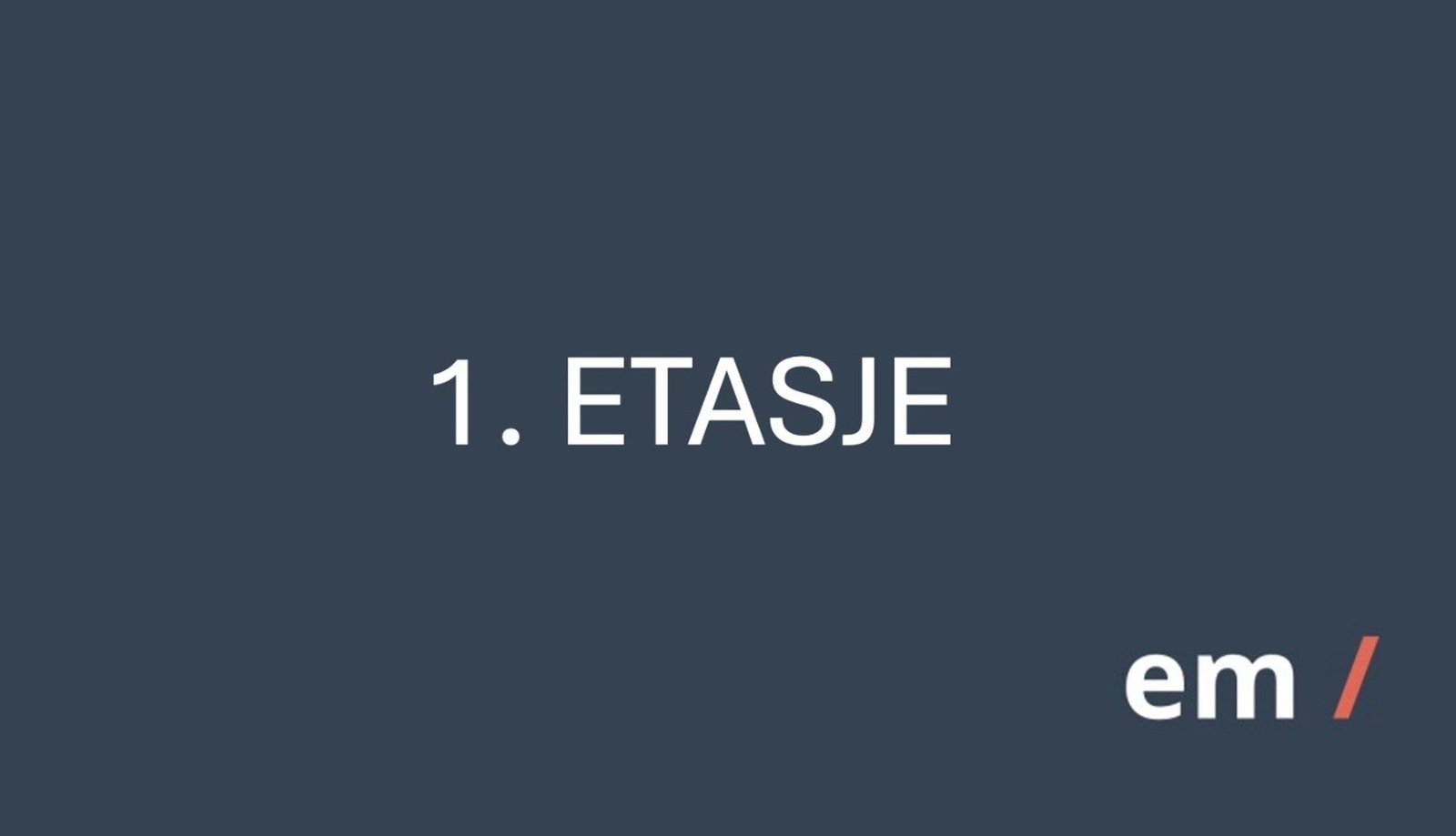 1. Etasje Galleribilde