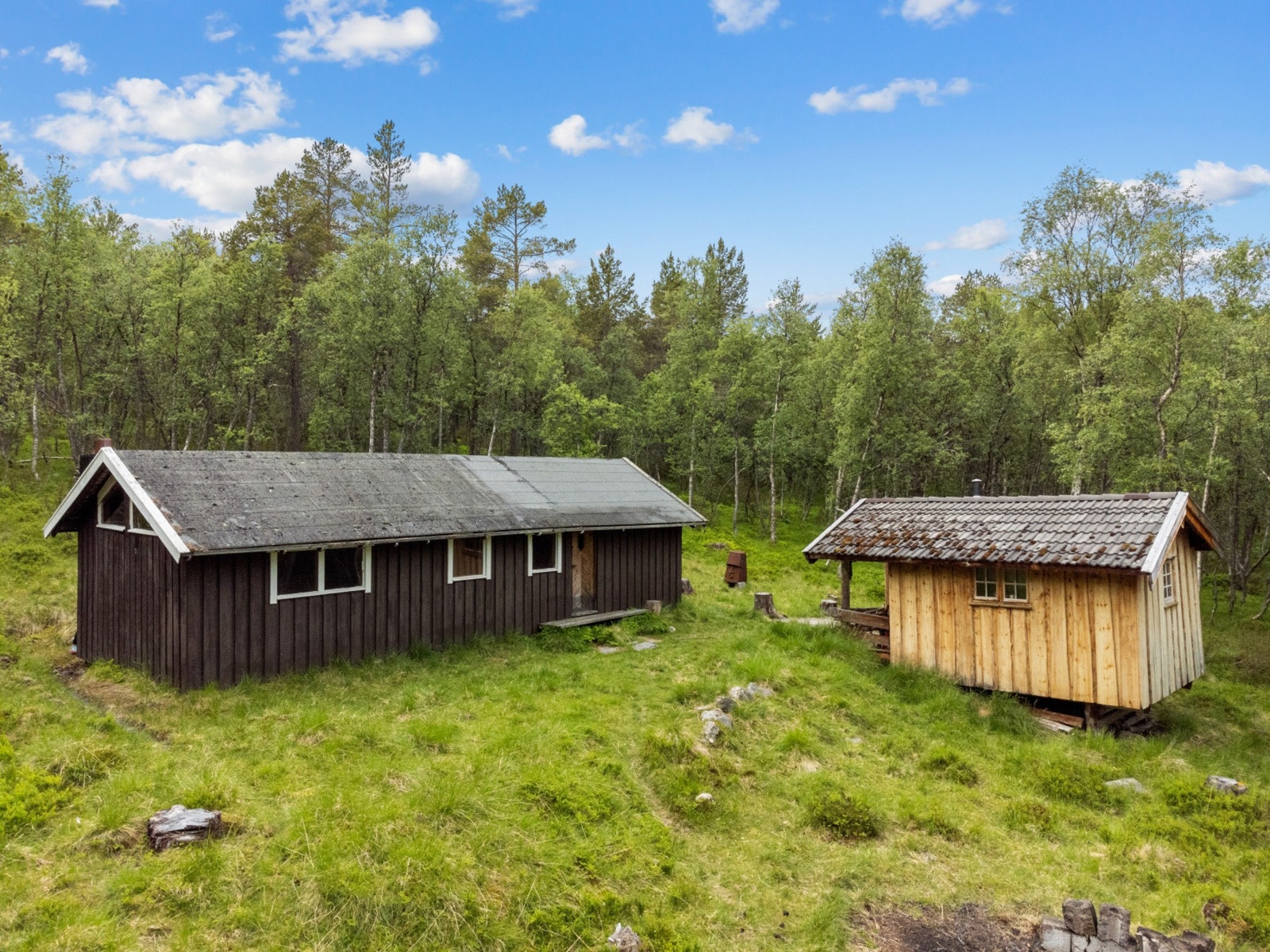 Her har man muligheten til å skape sitt eget hytteparadis ved inngangen til Gisnadalen. Galleribilde