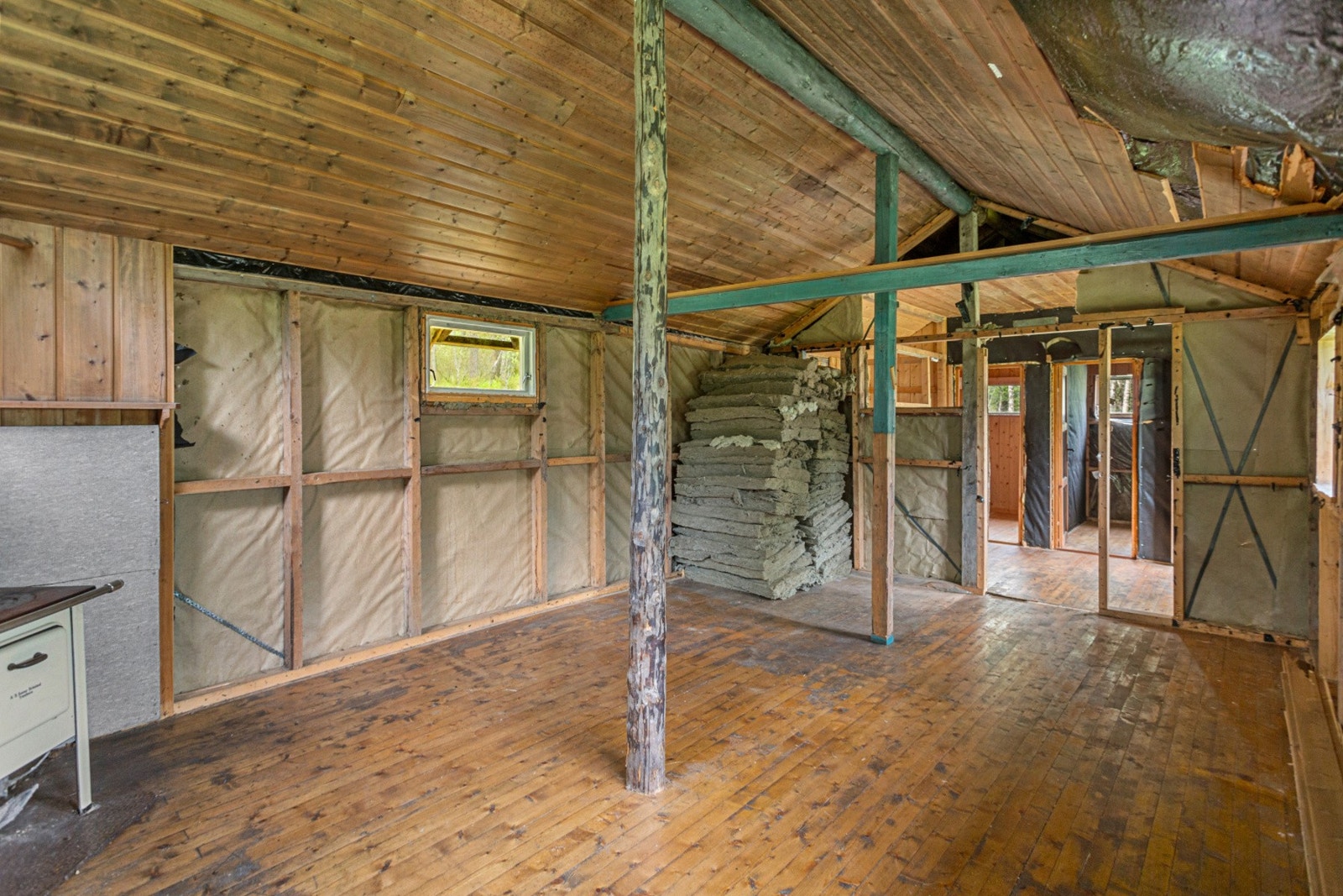 Her har man mulighet til å bygge videre på utgangspunktet eller rive gjenværende, å bygge opp på nytt. Galleribilde