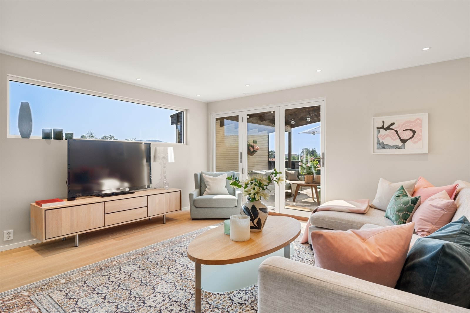 Her er rom og løsninger som gir hele familien mulighet til både ro og aktivitet Galleribilde