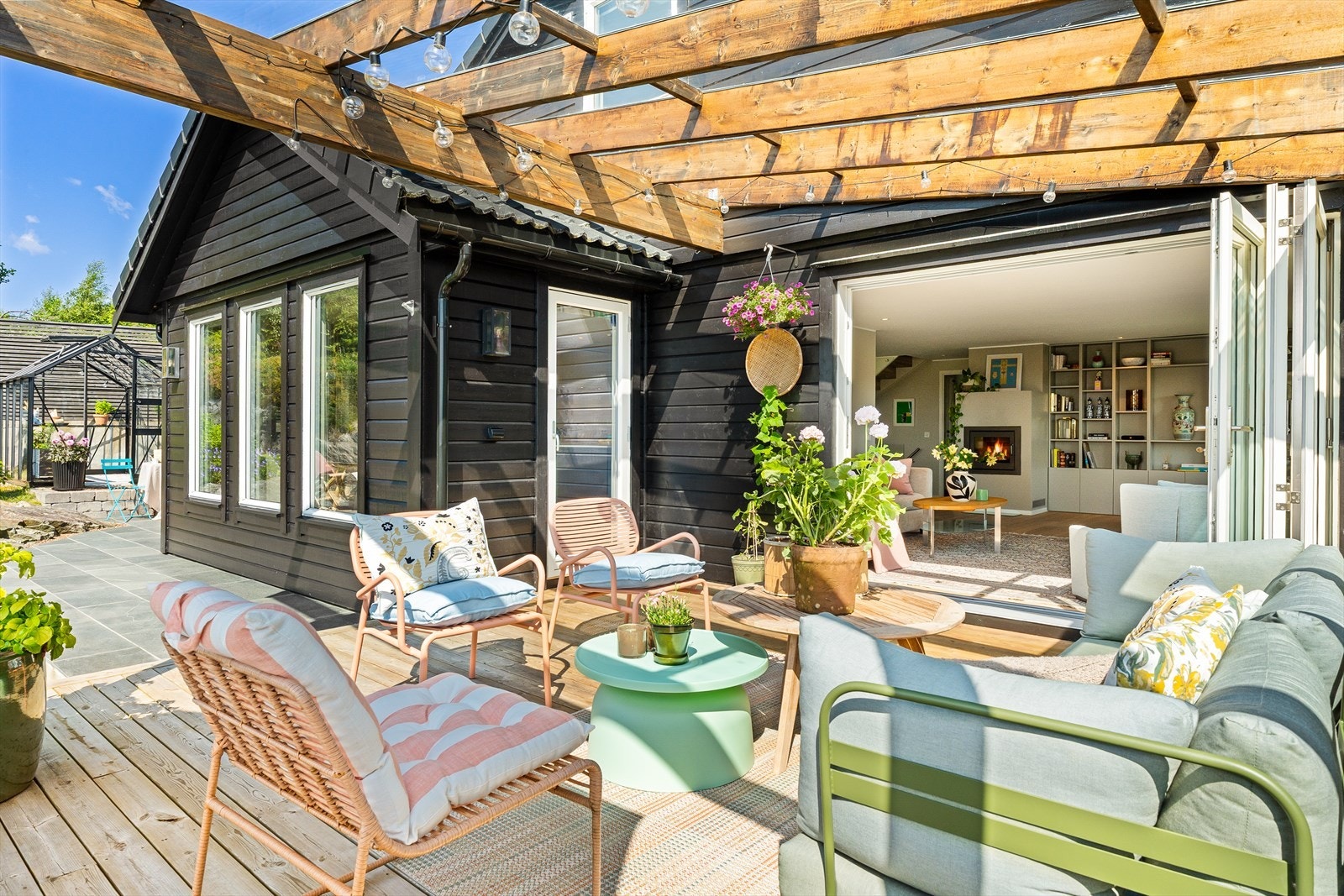 Overgangene mellom de ulike utesonene er nøye planlagt Galleribilde