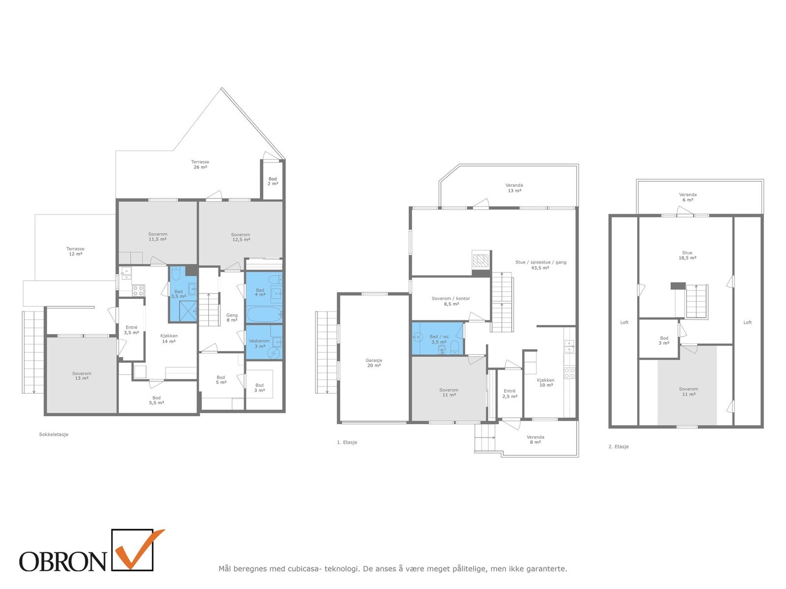 Planskisse samlet. Galleribilde