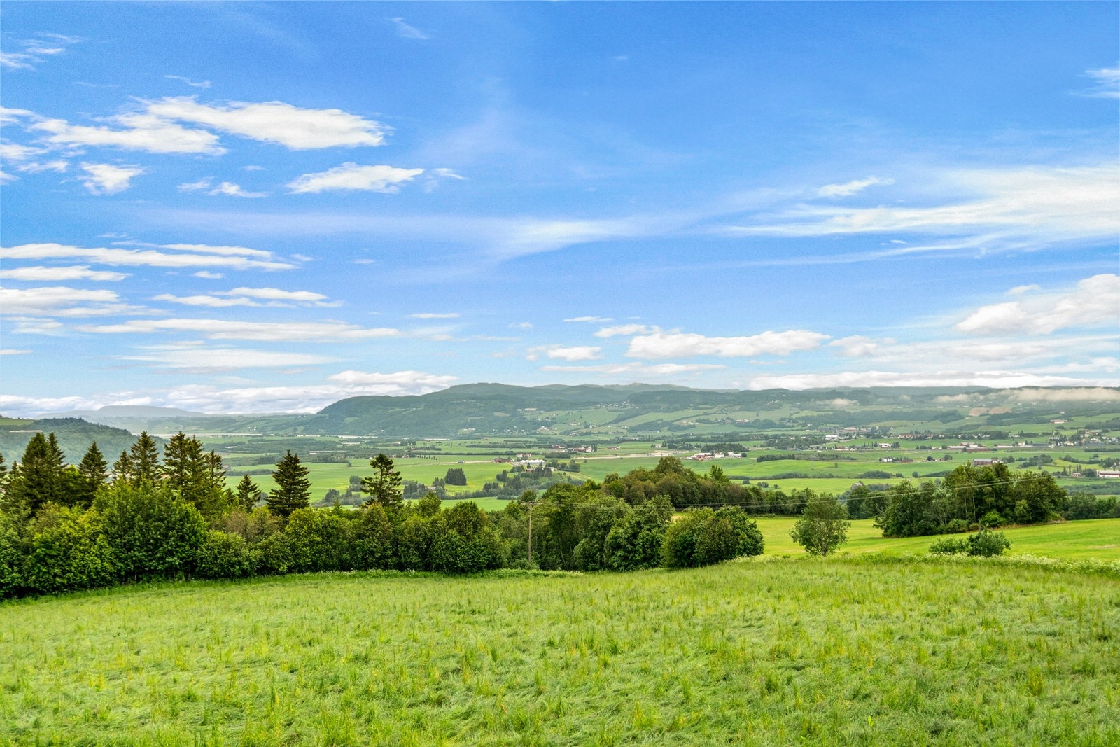 Fantastiske sol- og utsiktsforhold Galleribilde