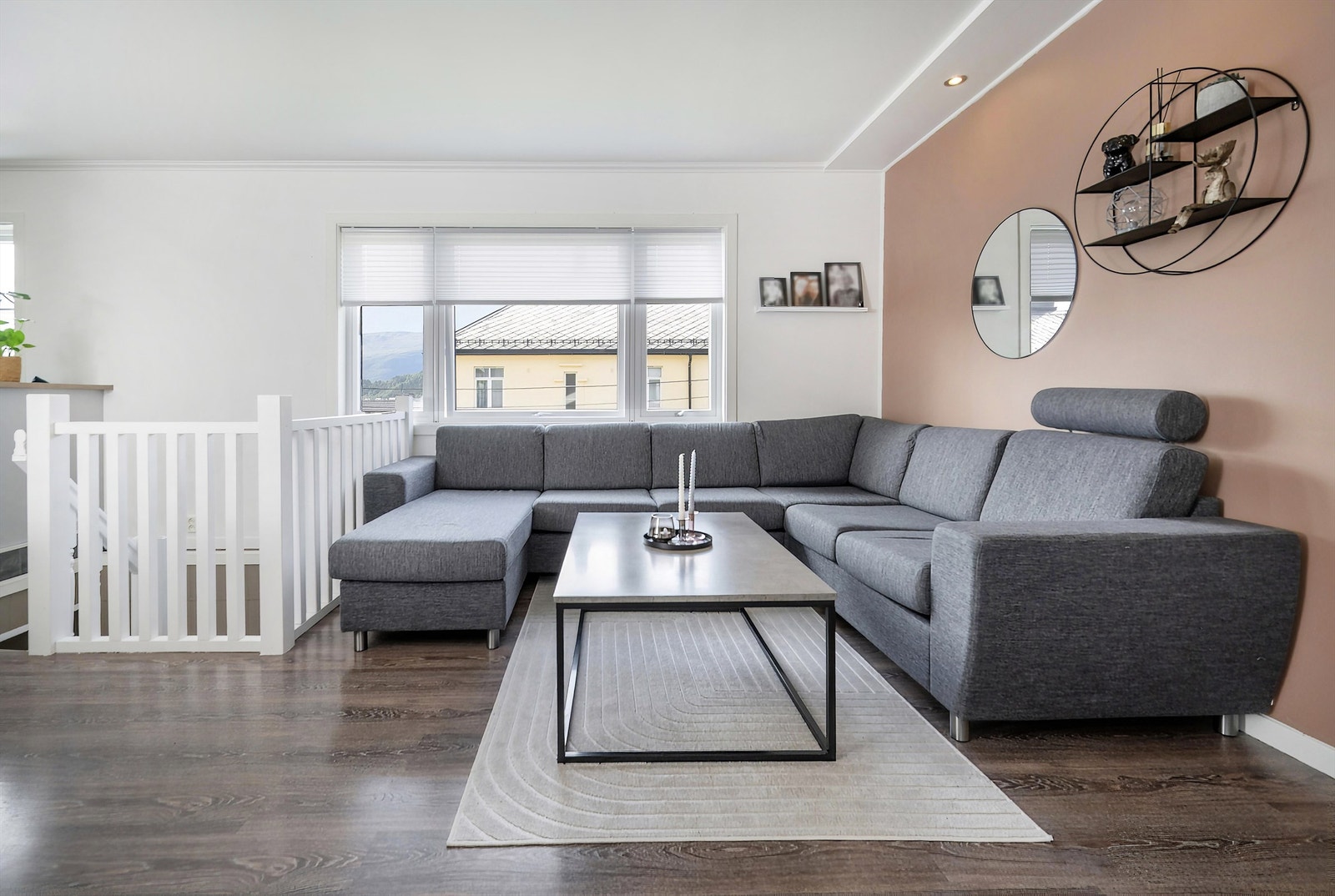 Koselig sofakrok på stuen Galleribilde