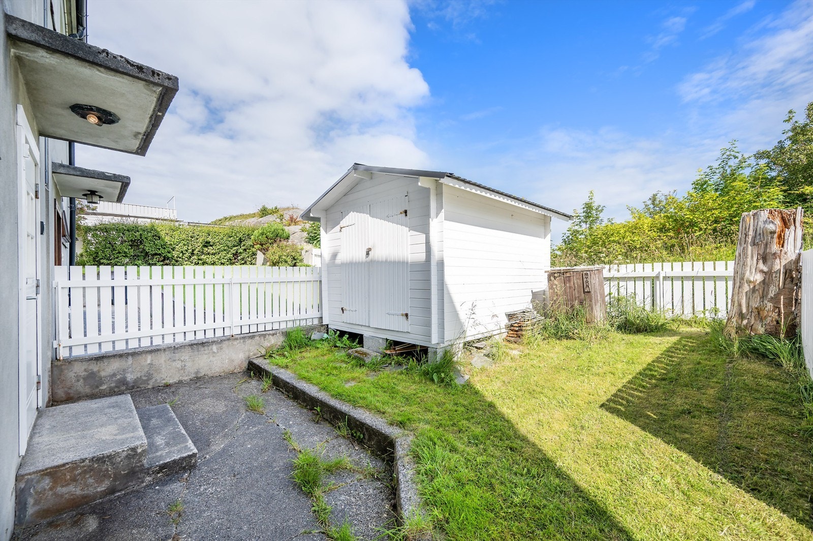 Utebod oppført på fellesareal Galleribilde