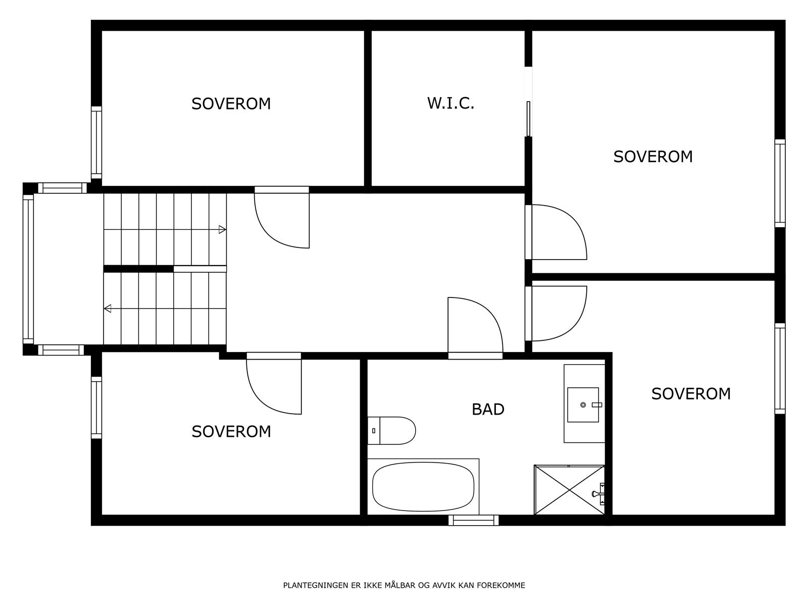 Plantegning 2. etg. Galleribilde