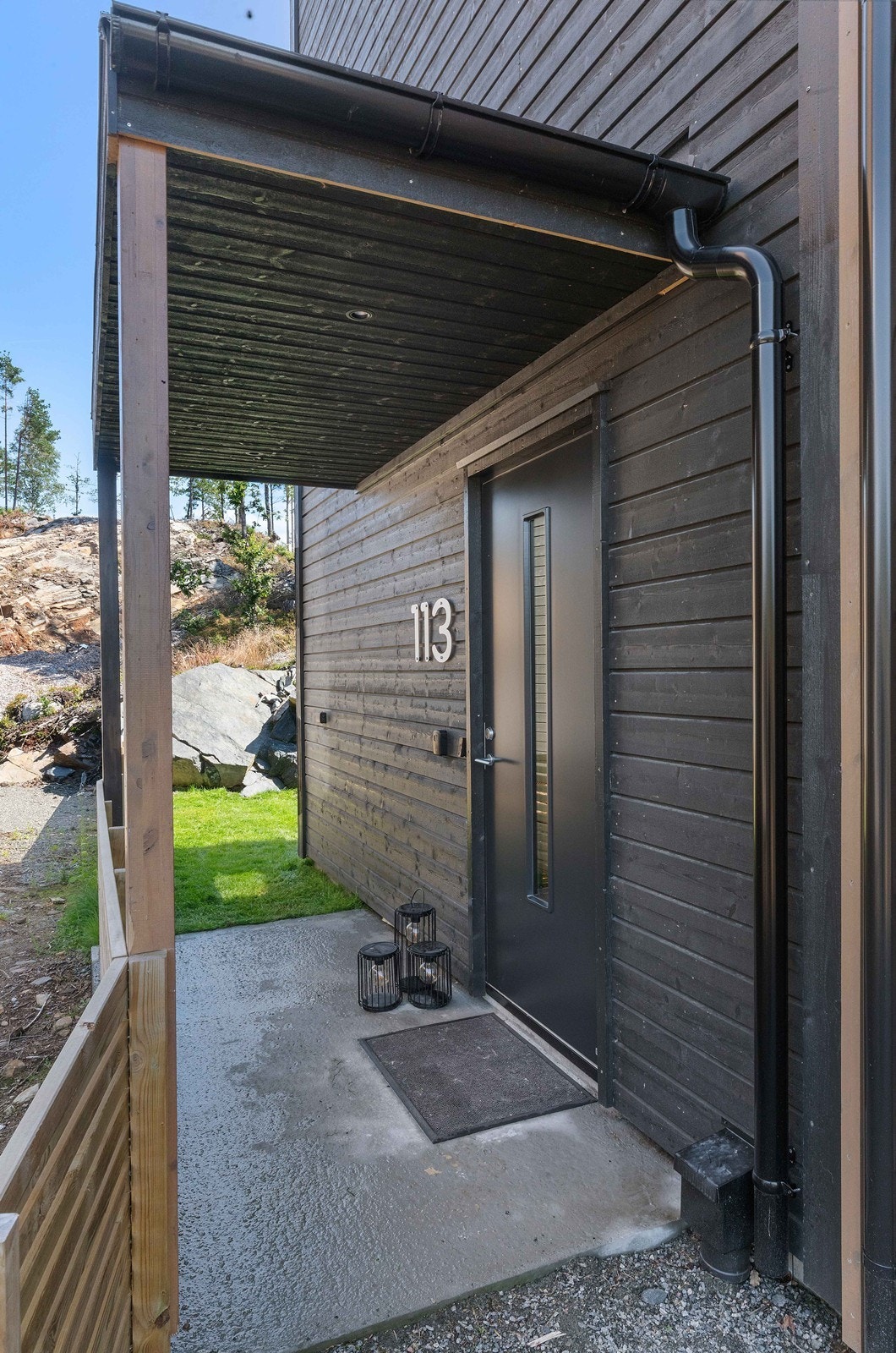 Inngangsparti. Galleribilde