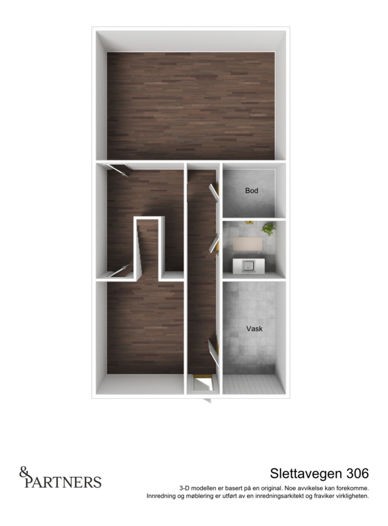 Planskisse kjeller Galleribilde