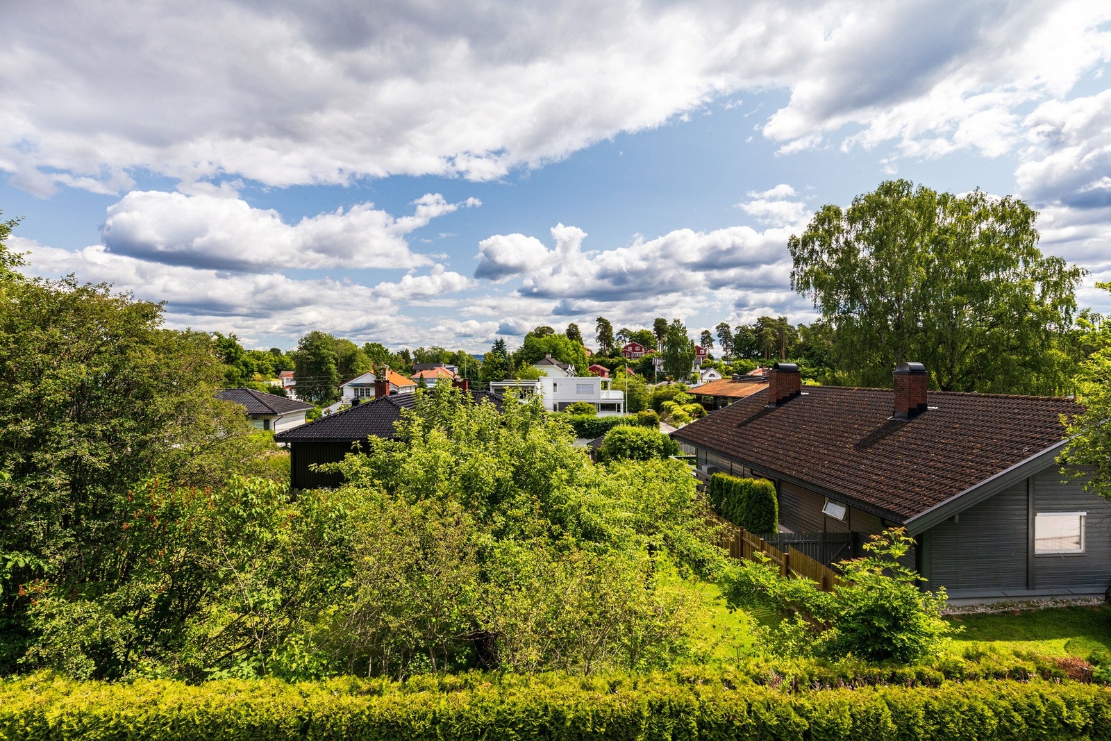 Utsyn fra eiendommen. Galleribilde