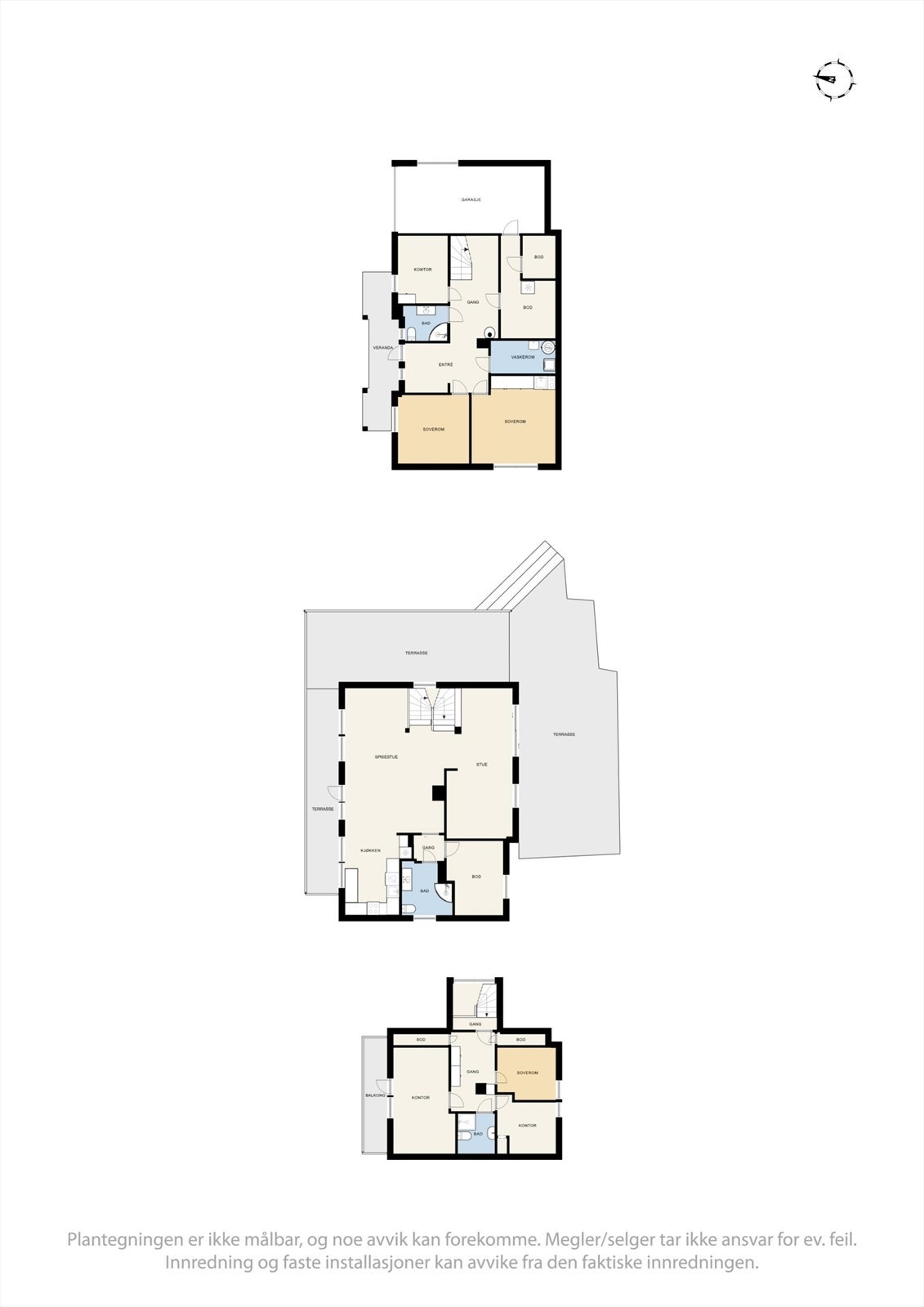 Plantegning. Galleribilde