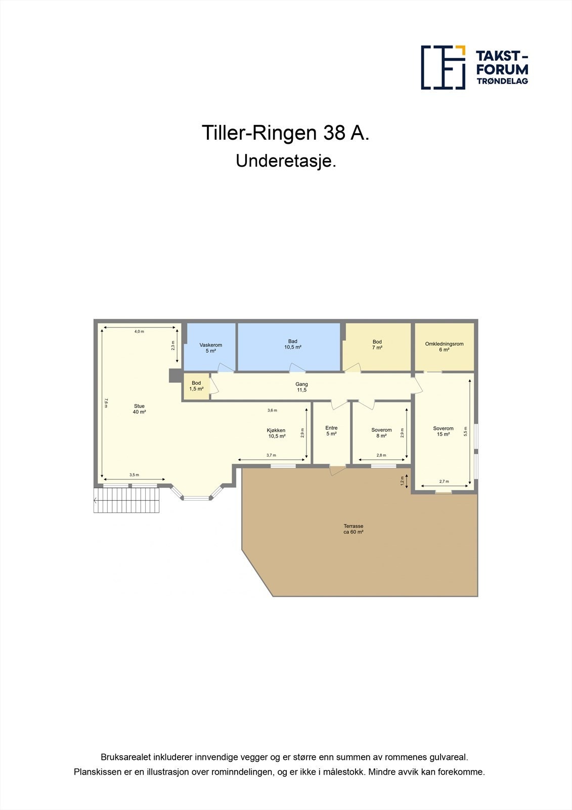 Planskisse. Galleribilde