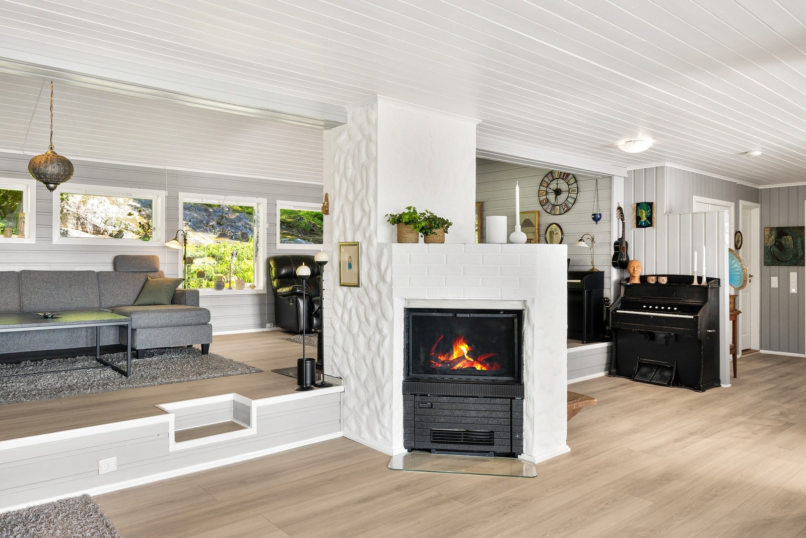 God plass til både sosiale soner og avslapning der man kan trekke seg tilbake - en planløsning som passer hele familien! Galleribilde