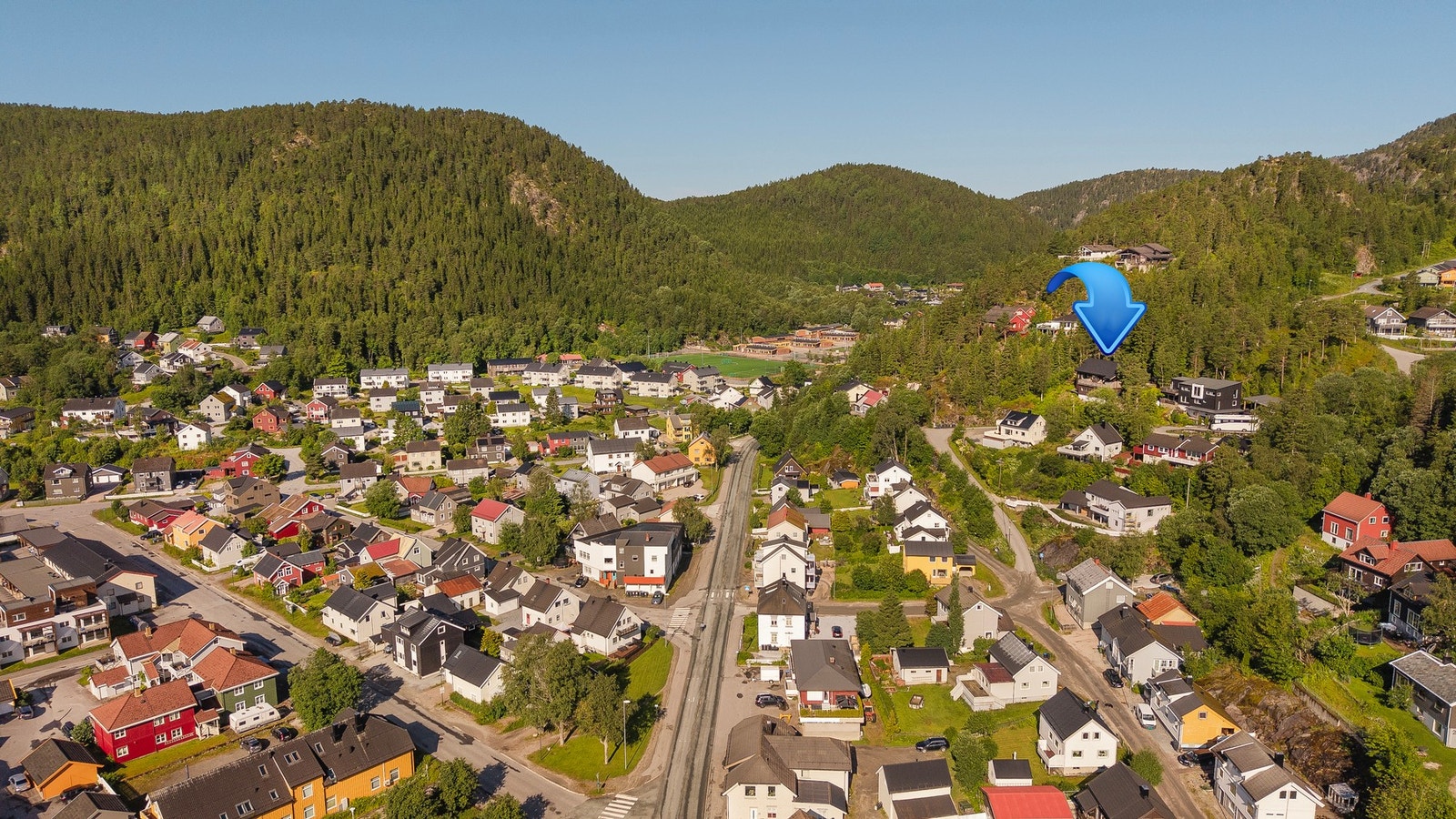 Oversiktsbilde av nærmiljøet Galleribilde