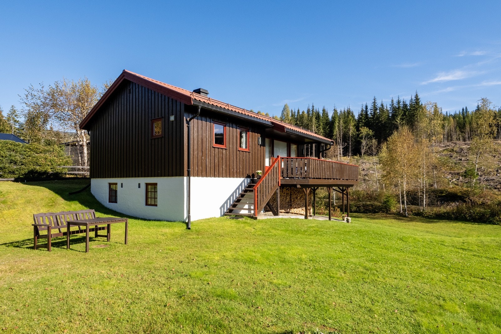 Velkommen til Tyttebærskogen 28! En sjarmerende hytte i flotte omgivelser. Galleribilde