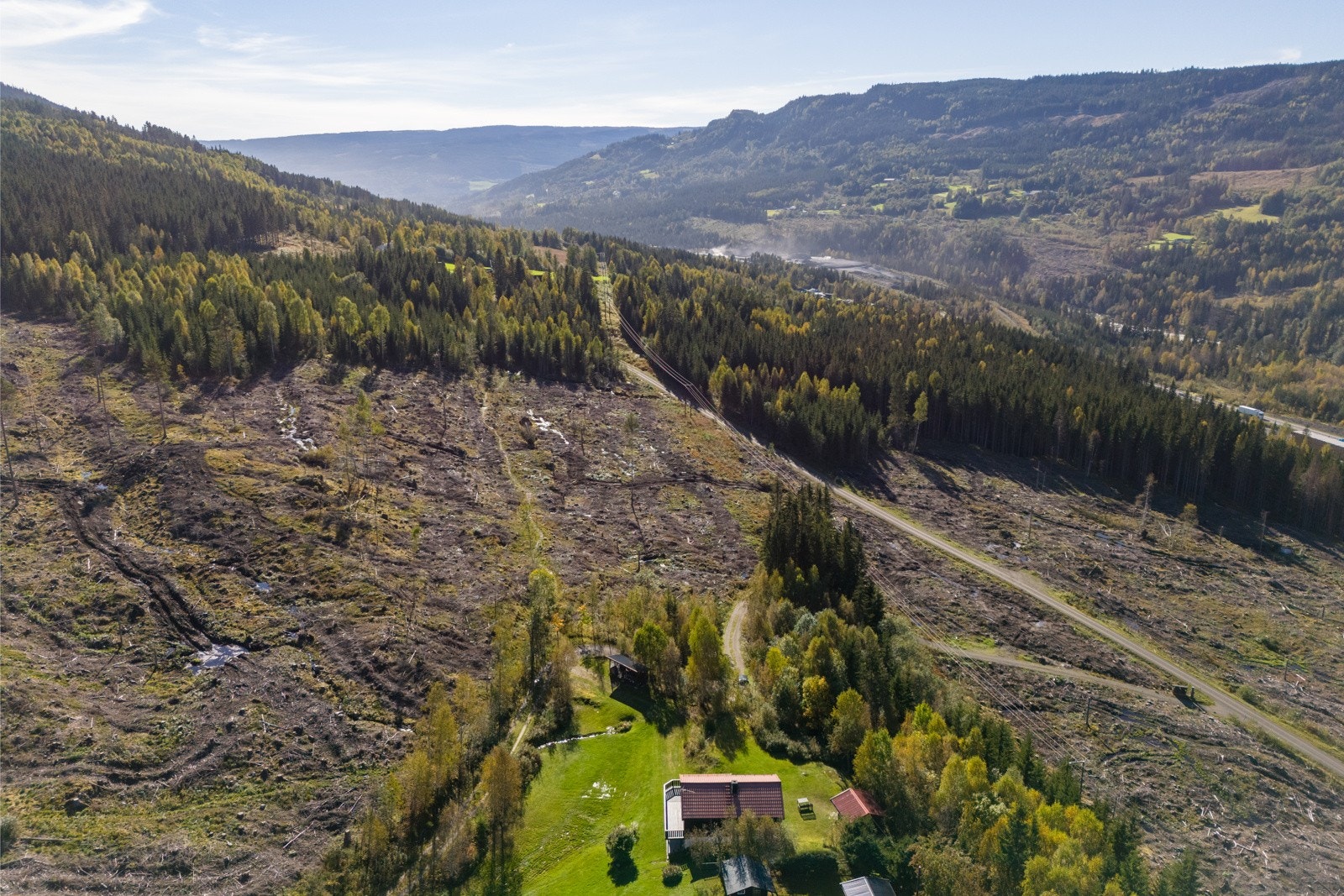 Rett i nærheten av hytta finner du også den unike Pilegrimsleden. Galleribilde
