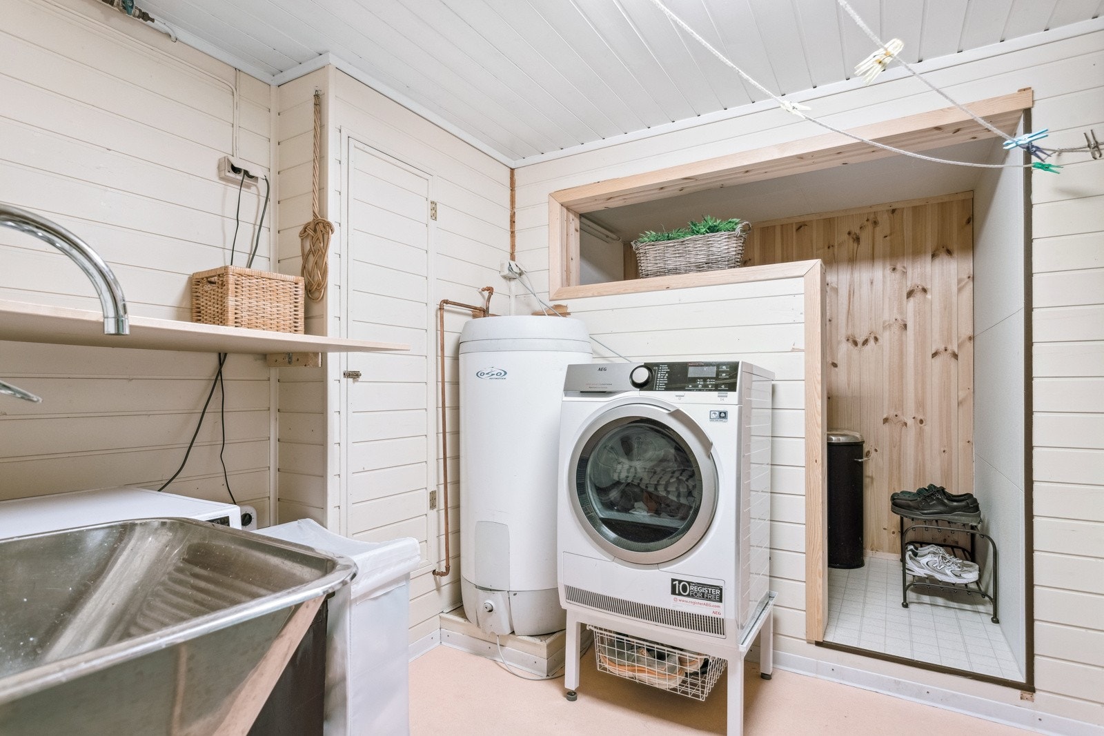 Du finner også et eget vaskerom. Galleribilde