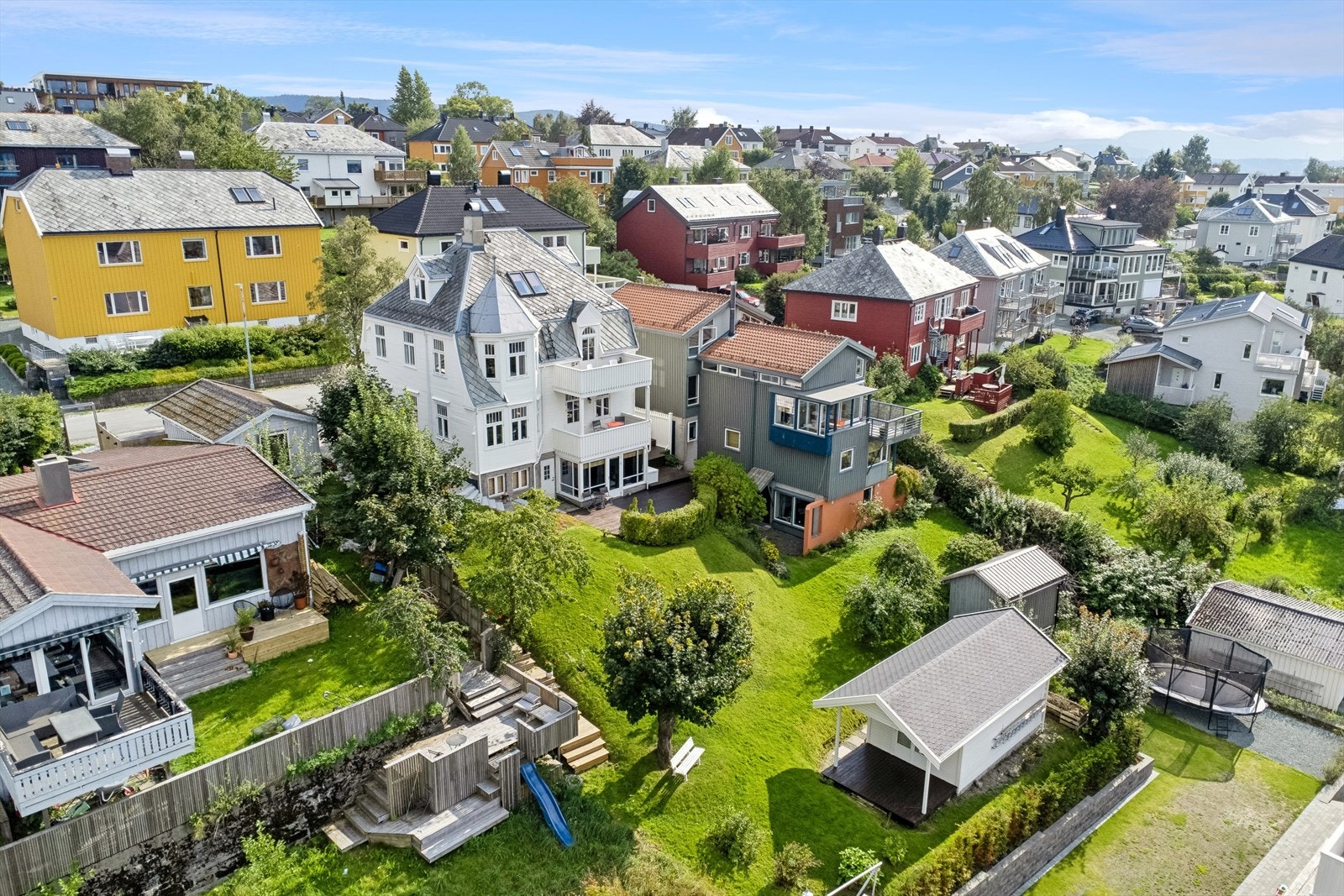 Dronefoto Galleribilde