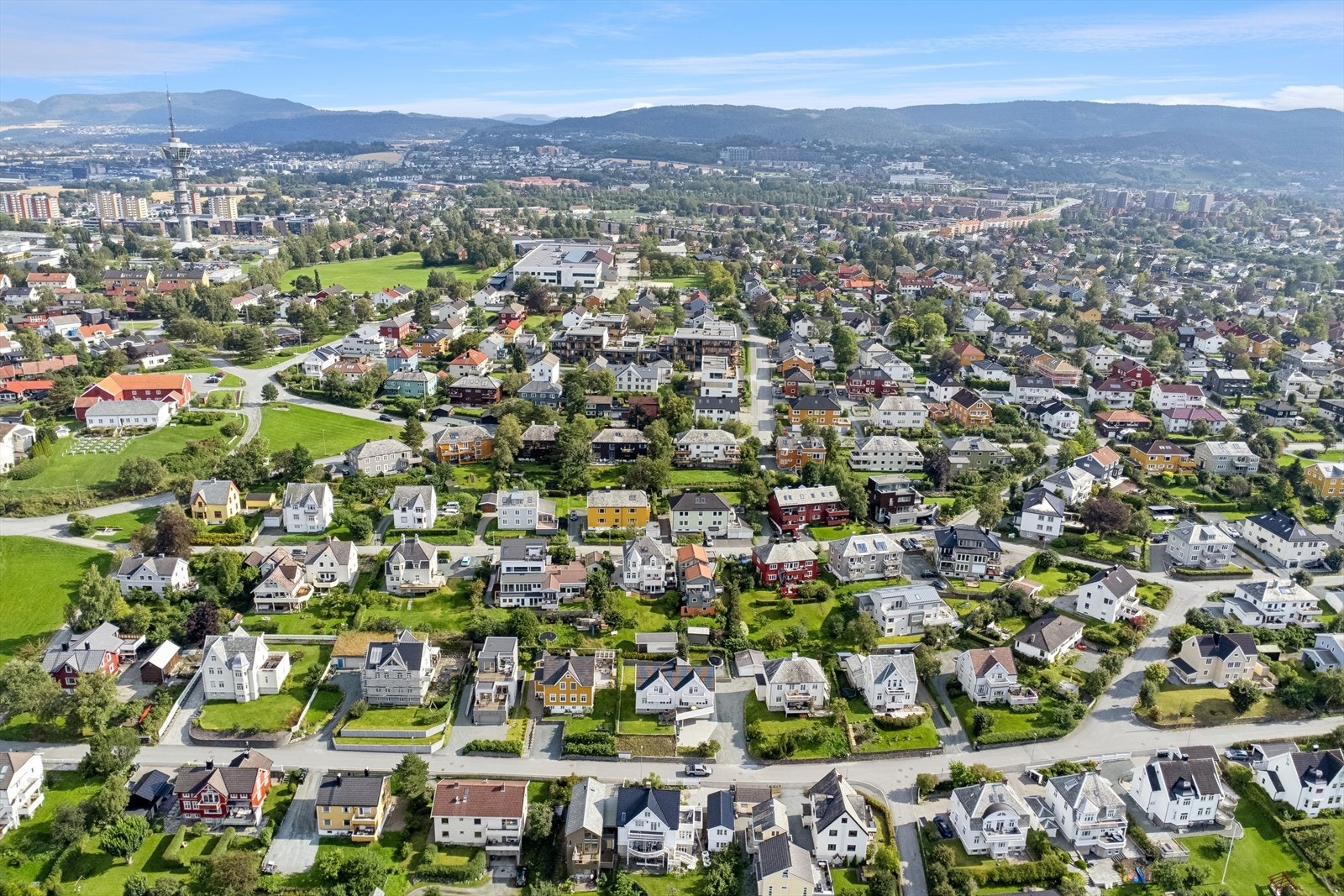 Dronefoto Galleribilde